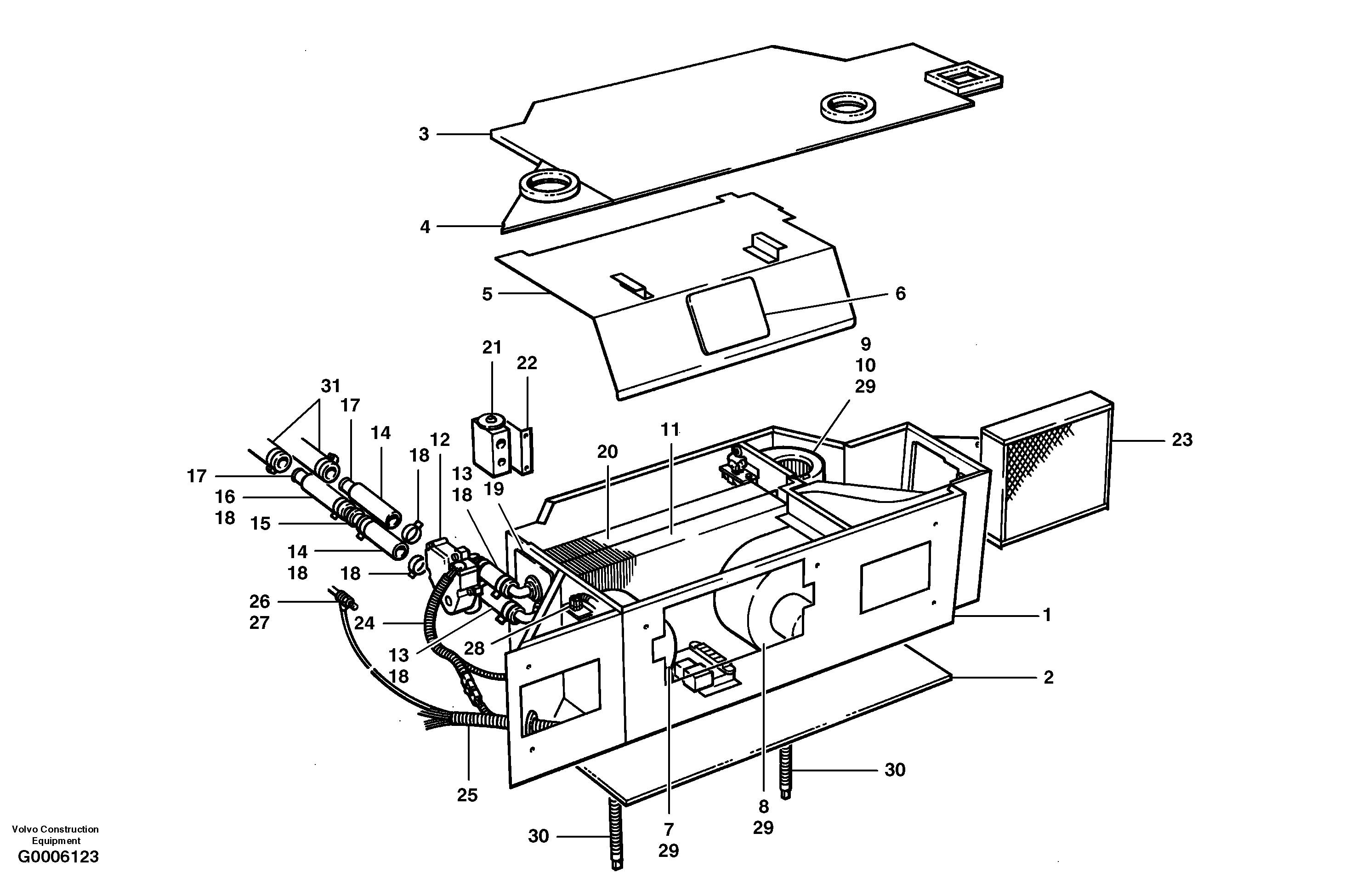 Приборы CH96911 VOLVO