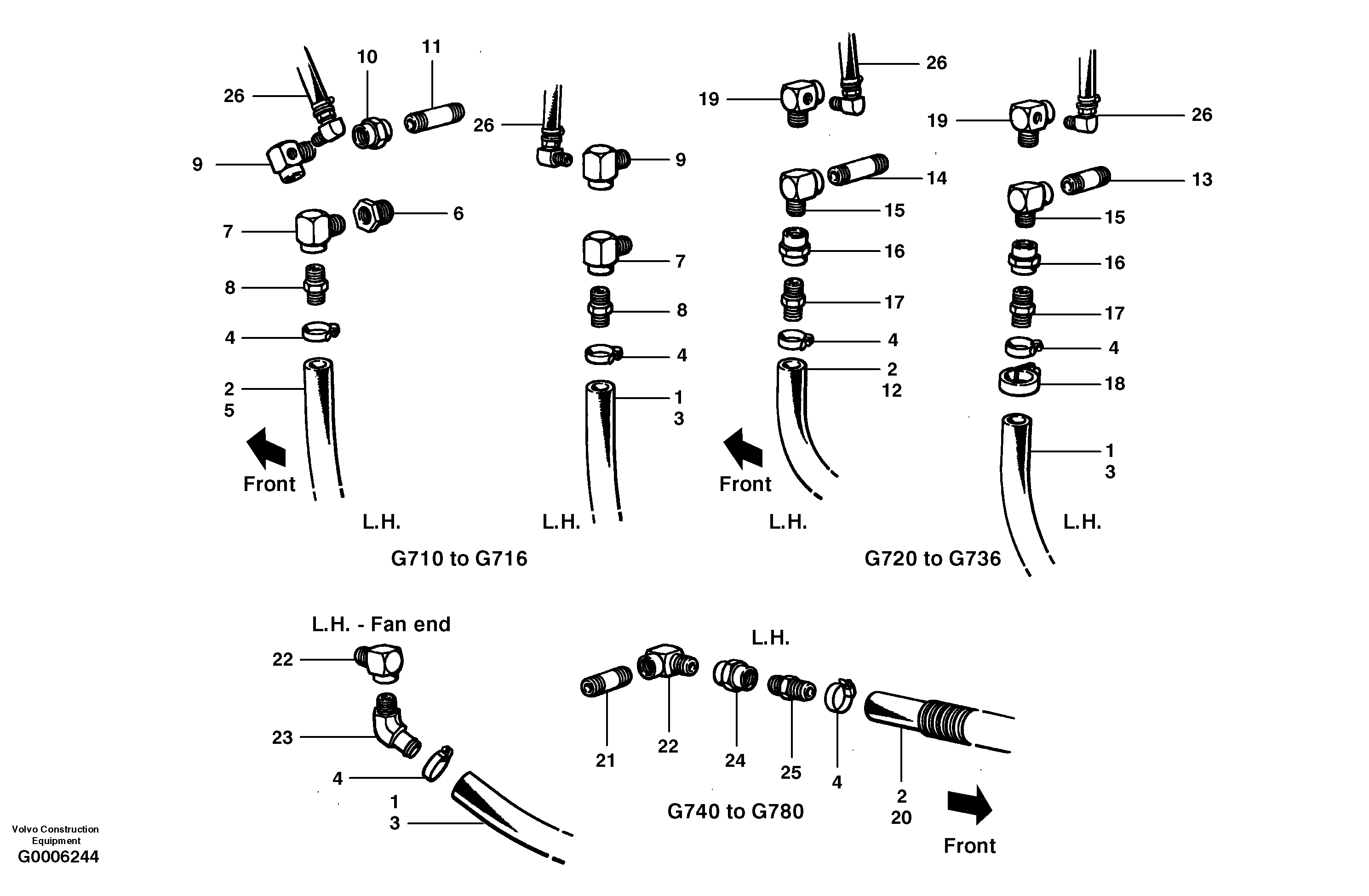 Timing gear casing CH800868 VOLVO