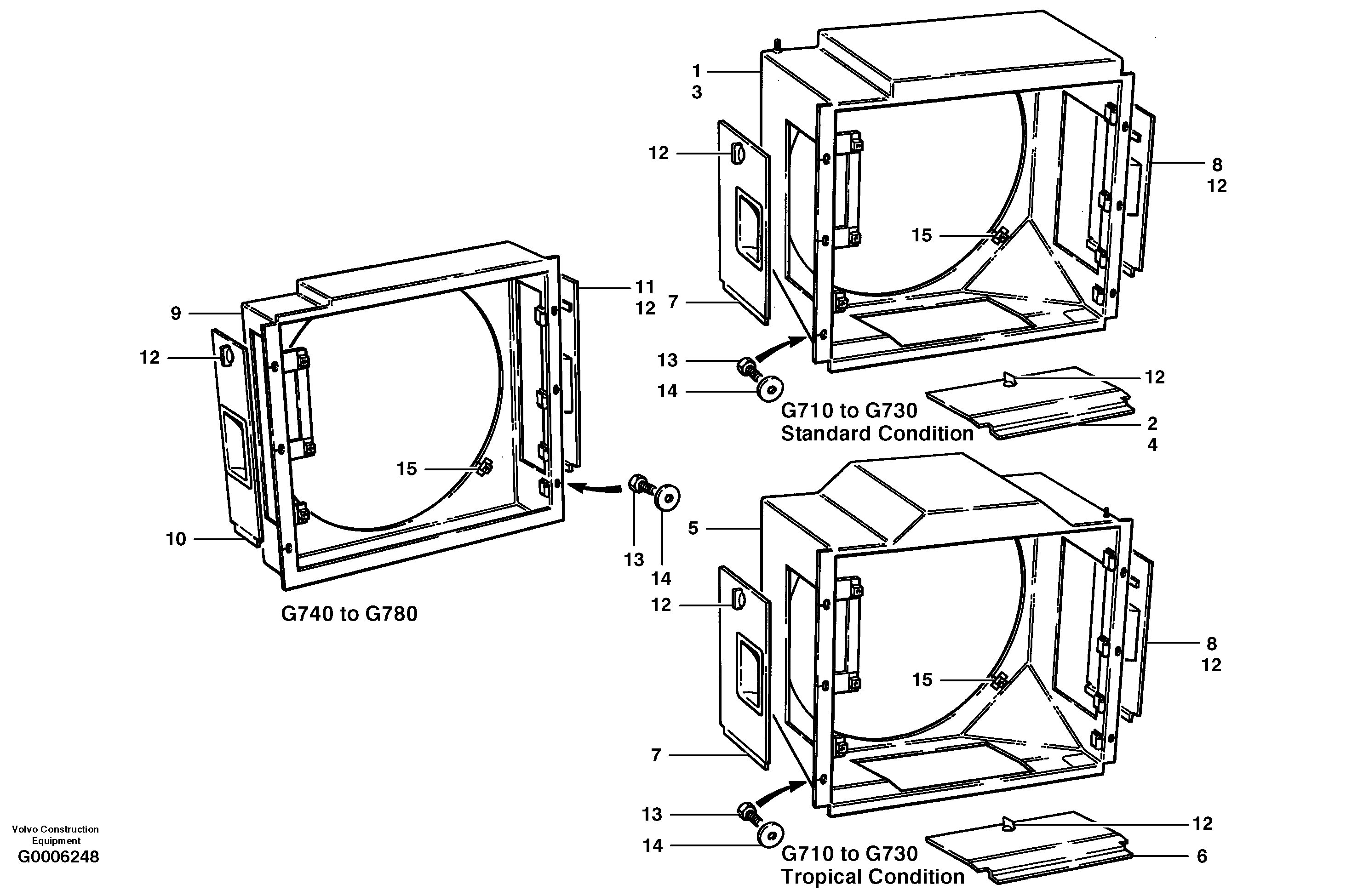 Fan Shroud VOE12730505 VOLVO