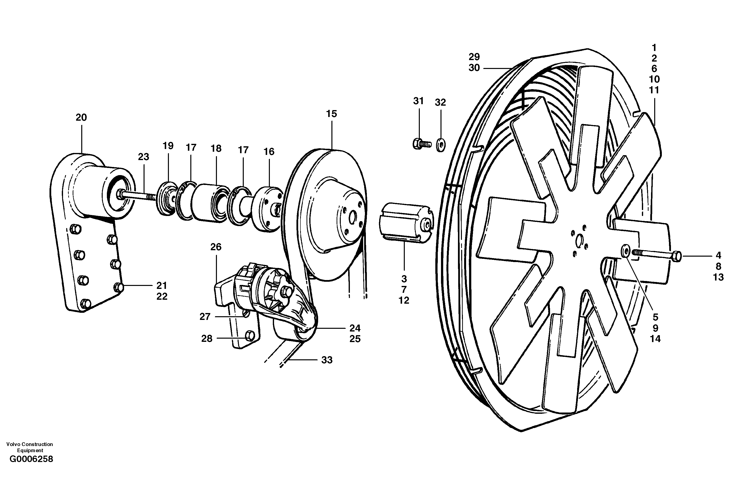 Light switch CH95248 VOLVO