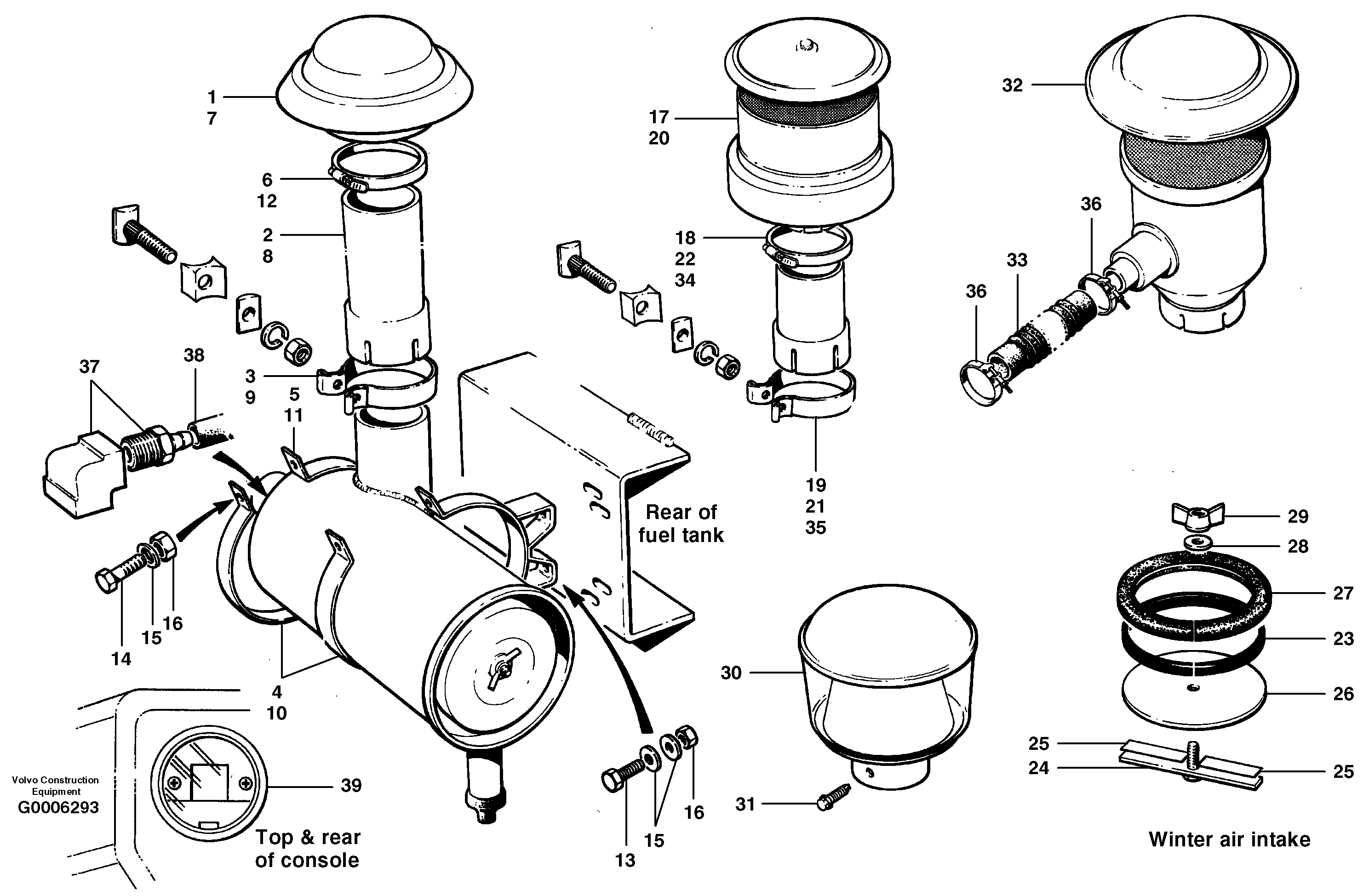 Hydraulic Lock CH38361 VOLVO