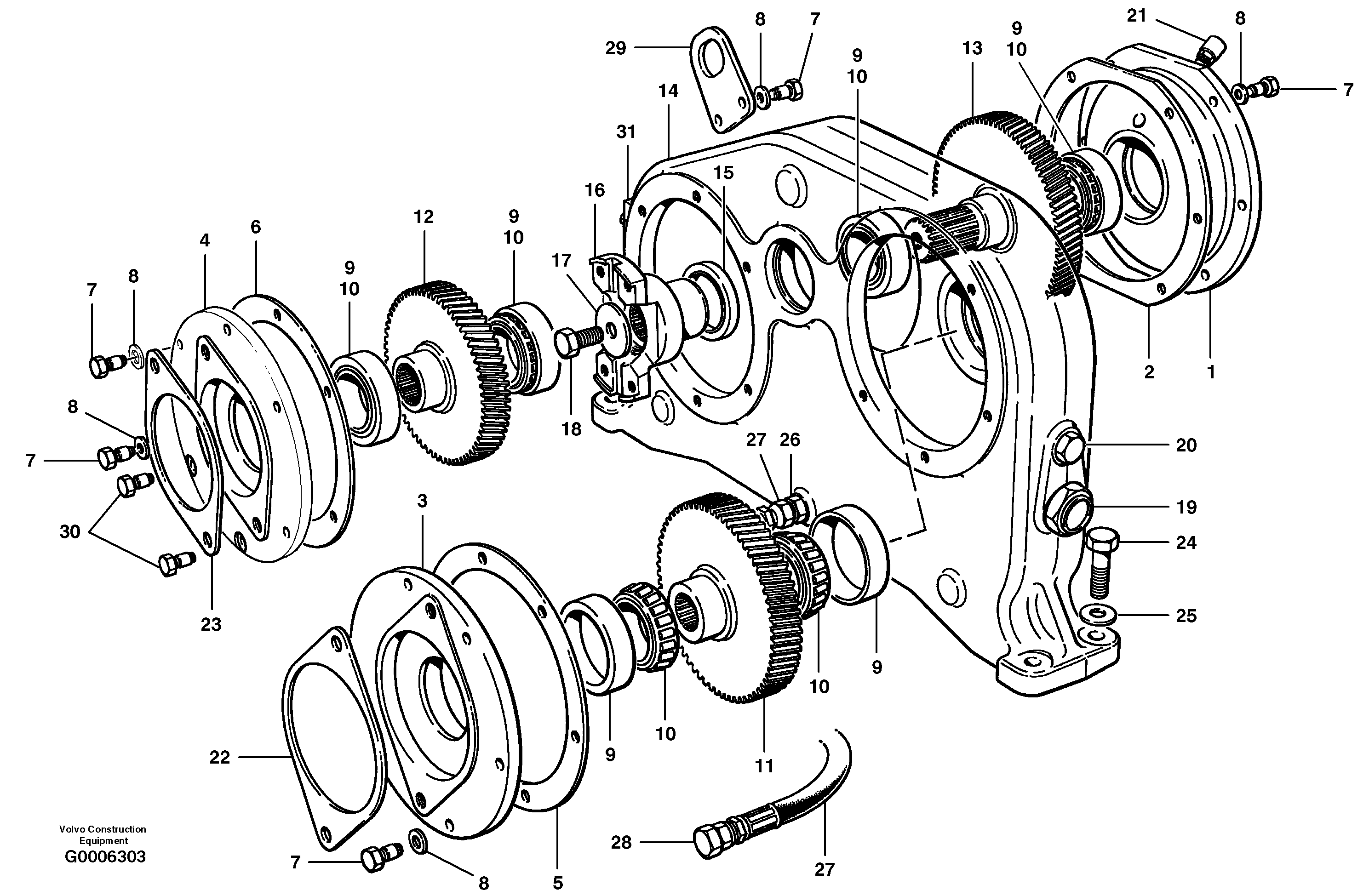 Drive Unit VOE12727448 VOLVO