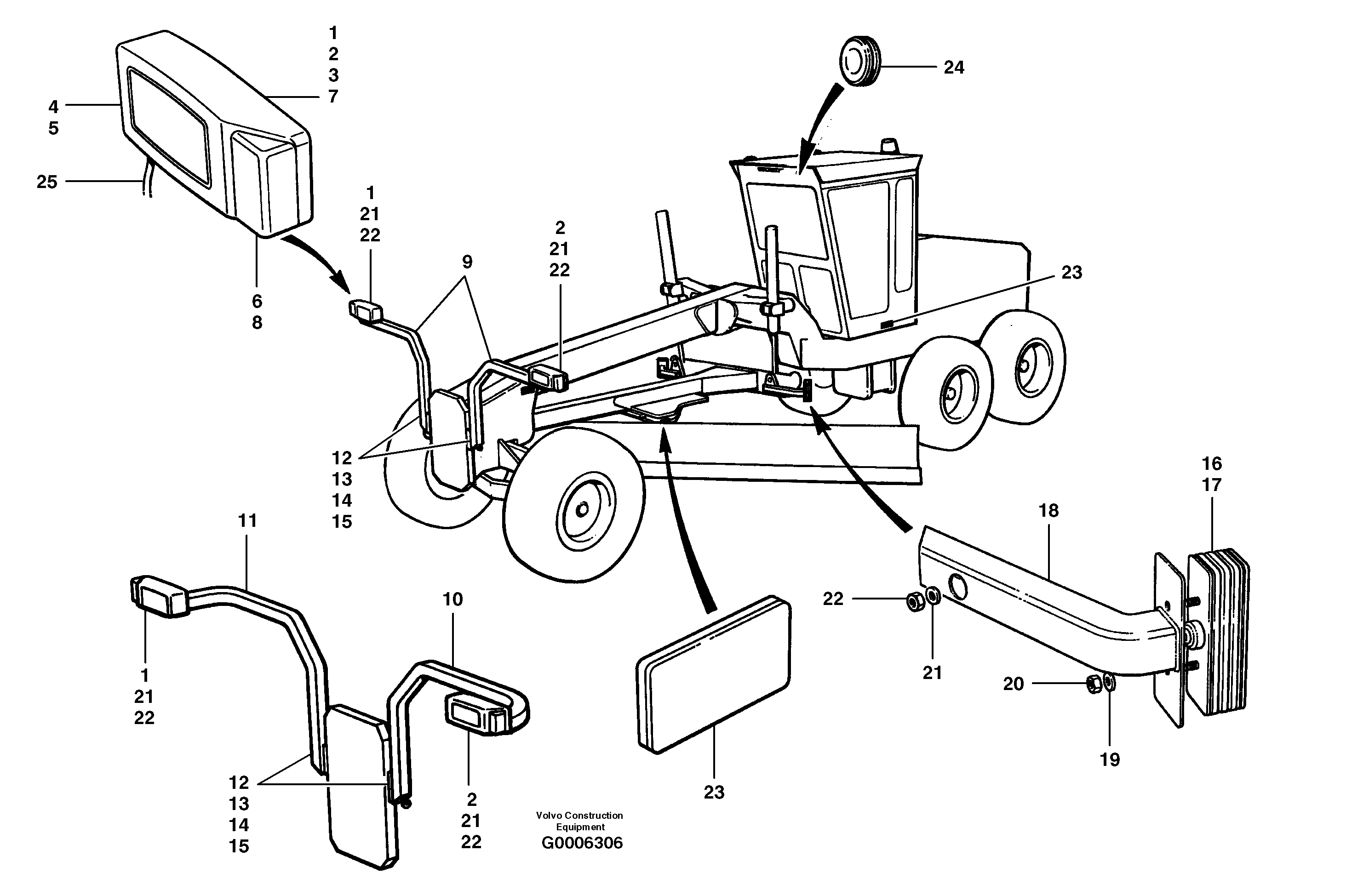 Arm VOE12727893 VOLVO