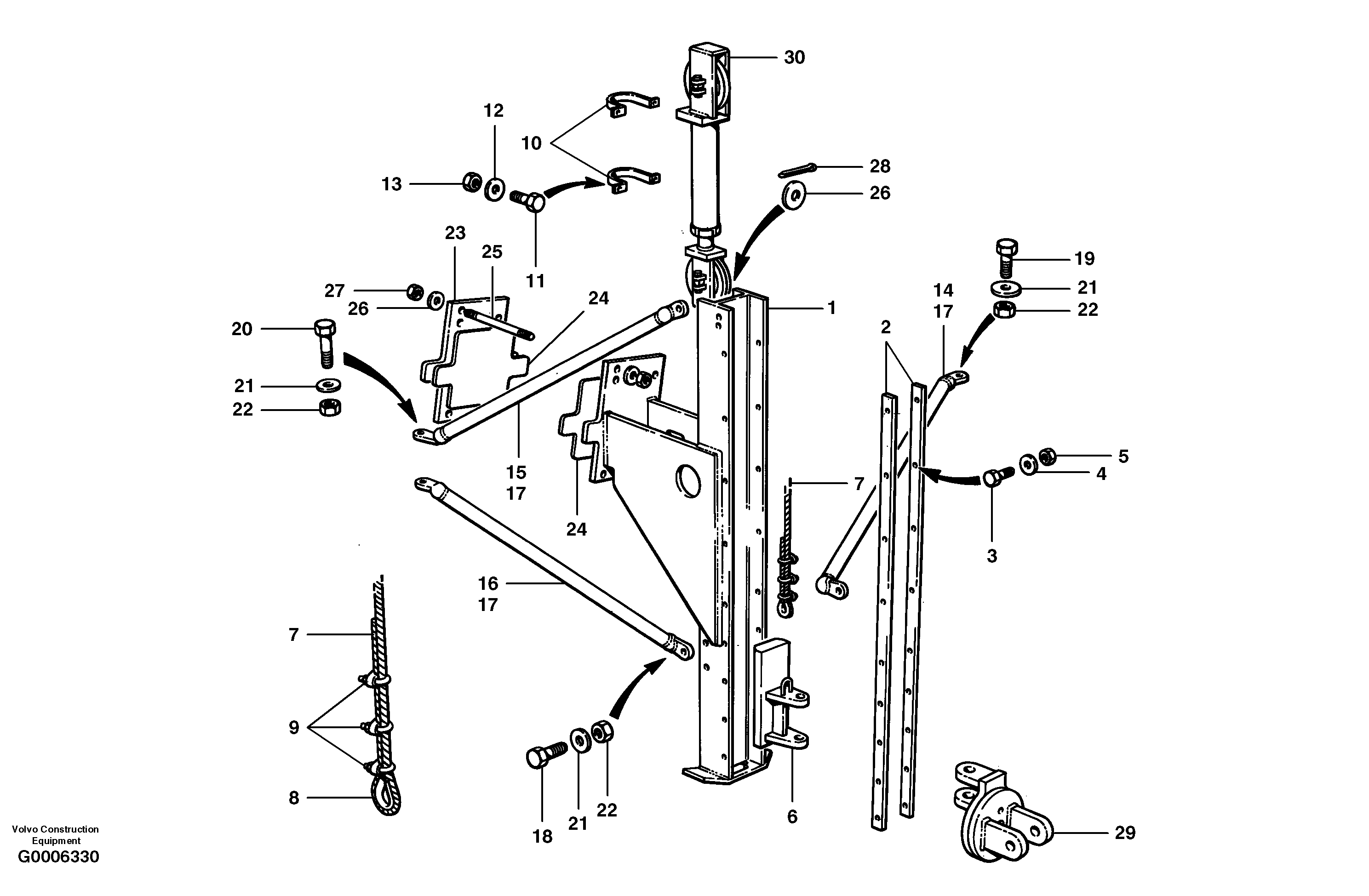 Arm CH79454 VOLVO