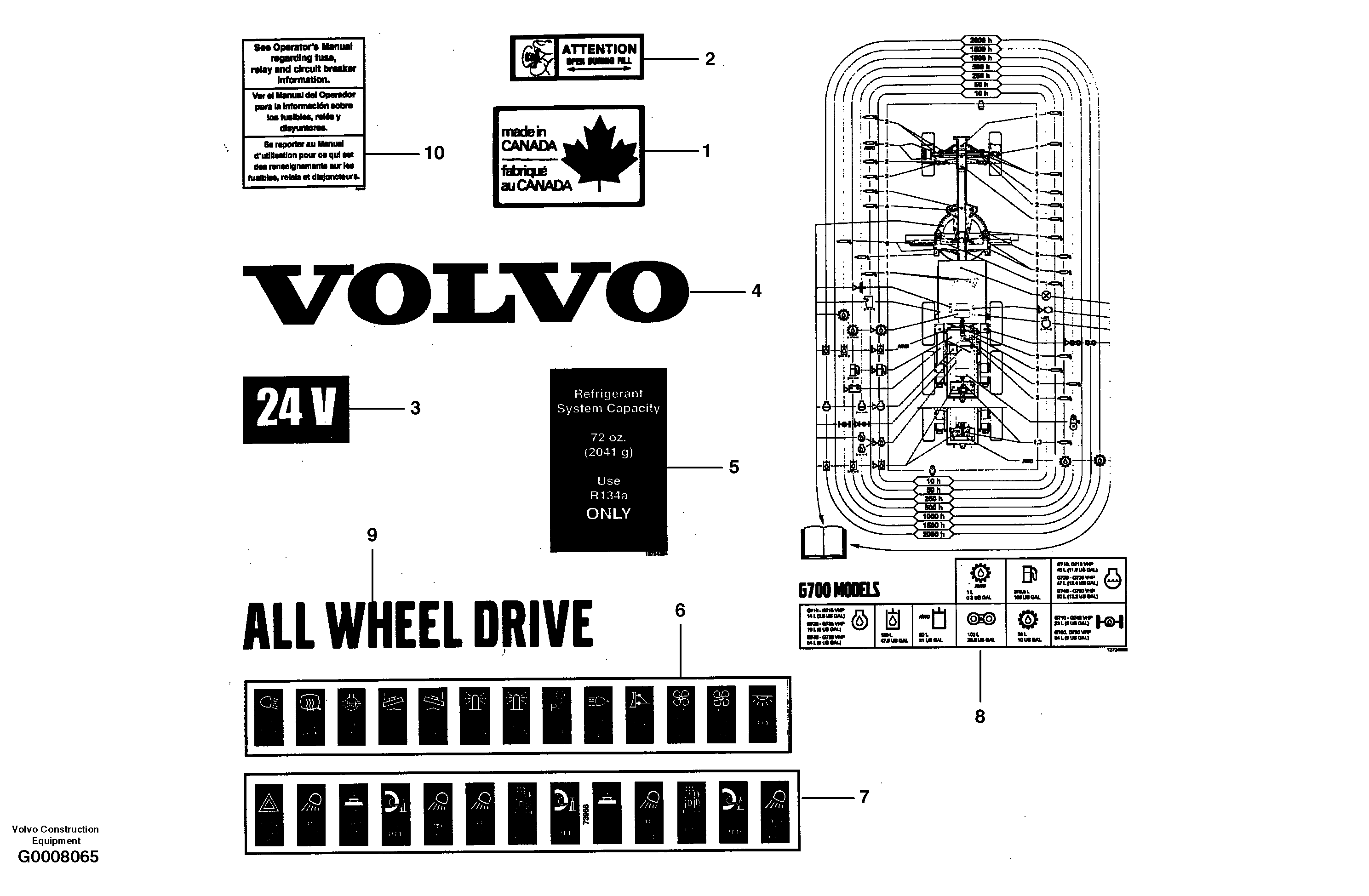 Cylinder Block CH73967 VOLVO