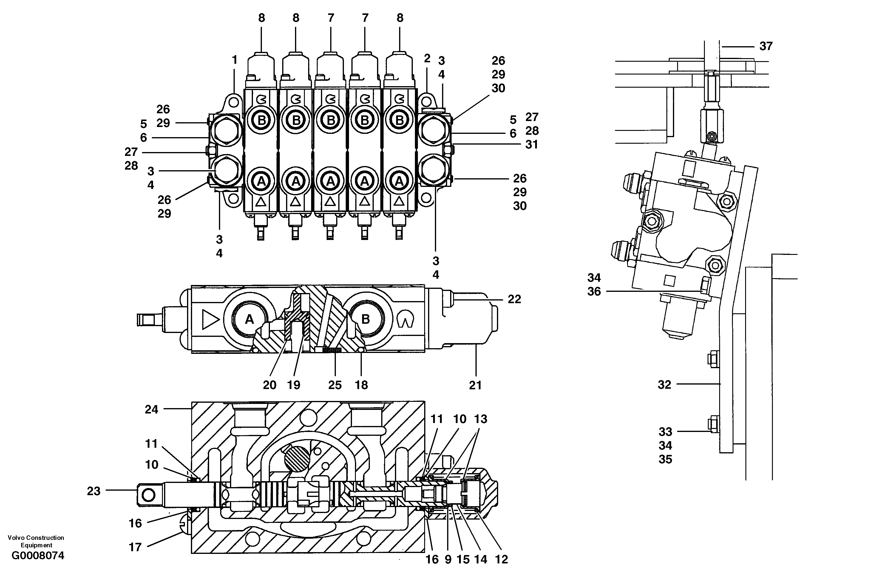 Spool CH81345 VOLVO