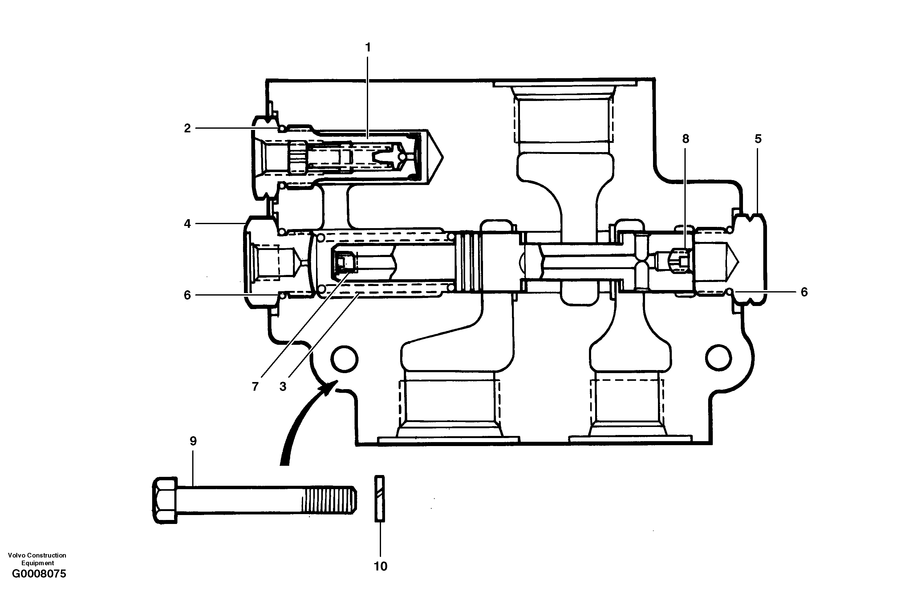Set Screw CH405050 VOLVO