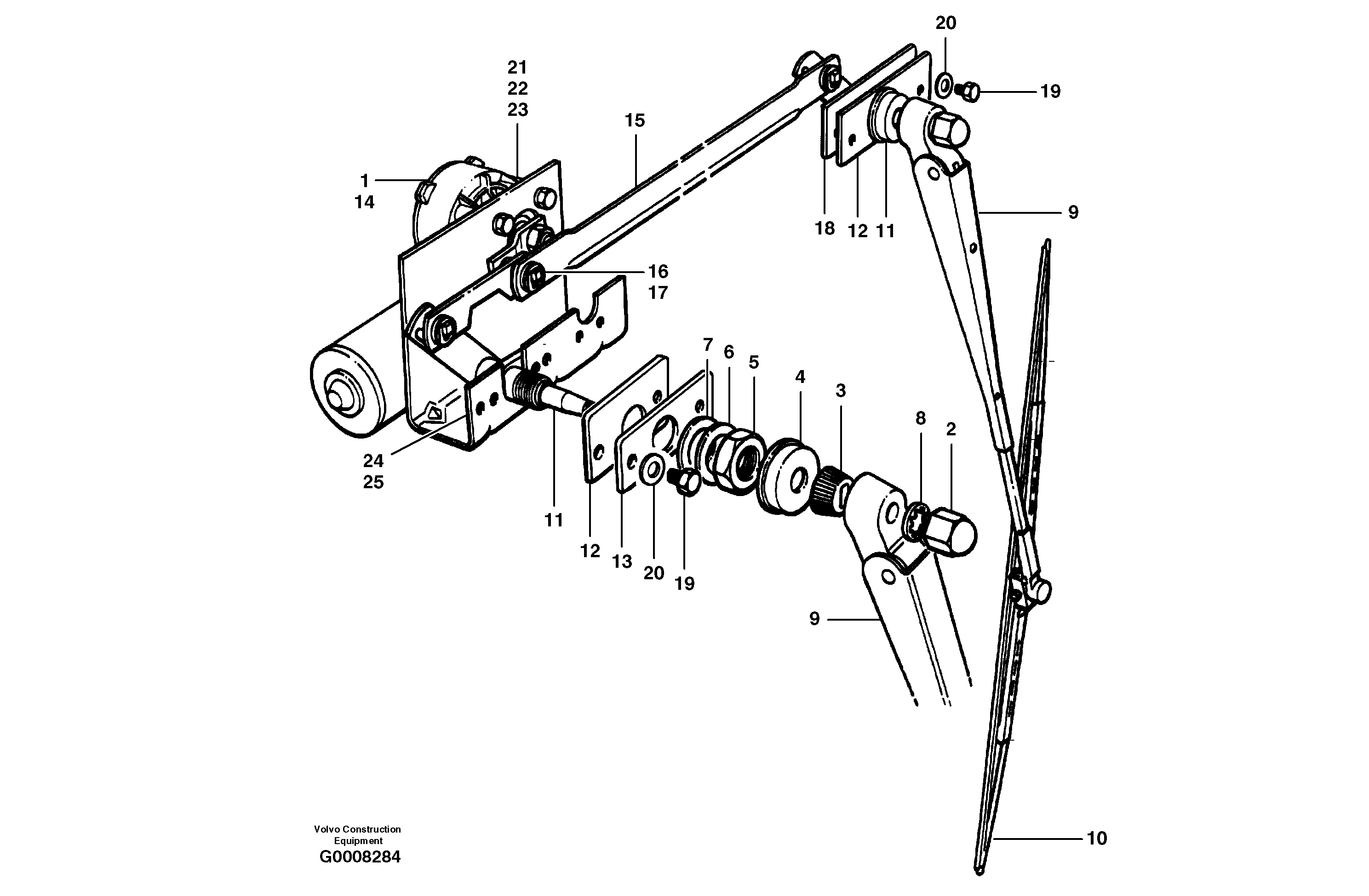 For upper engine part CH52C-1006 VOLVO