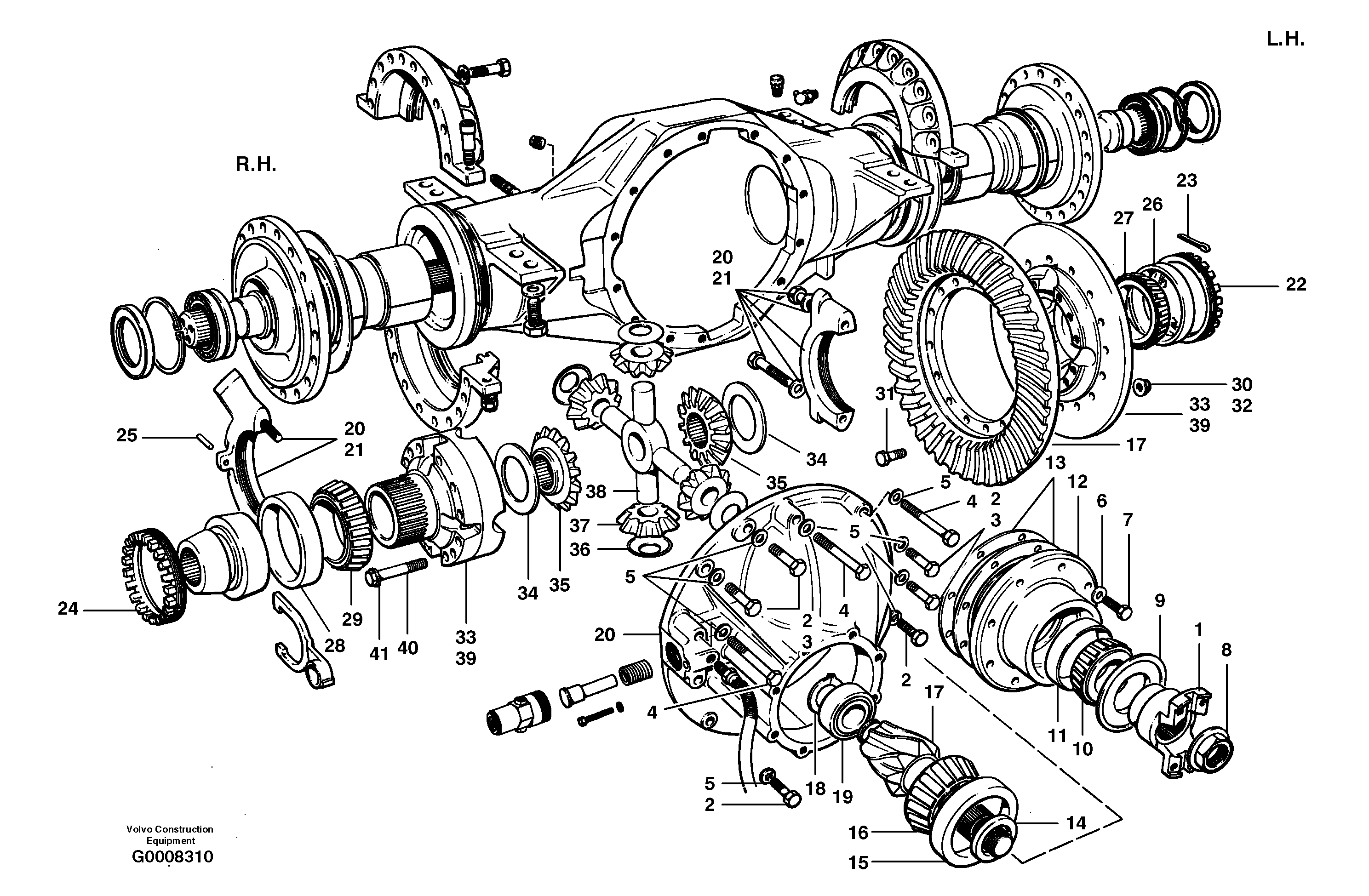 Lock screw CH/VOE12730021 VOLVO