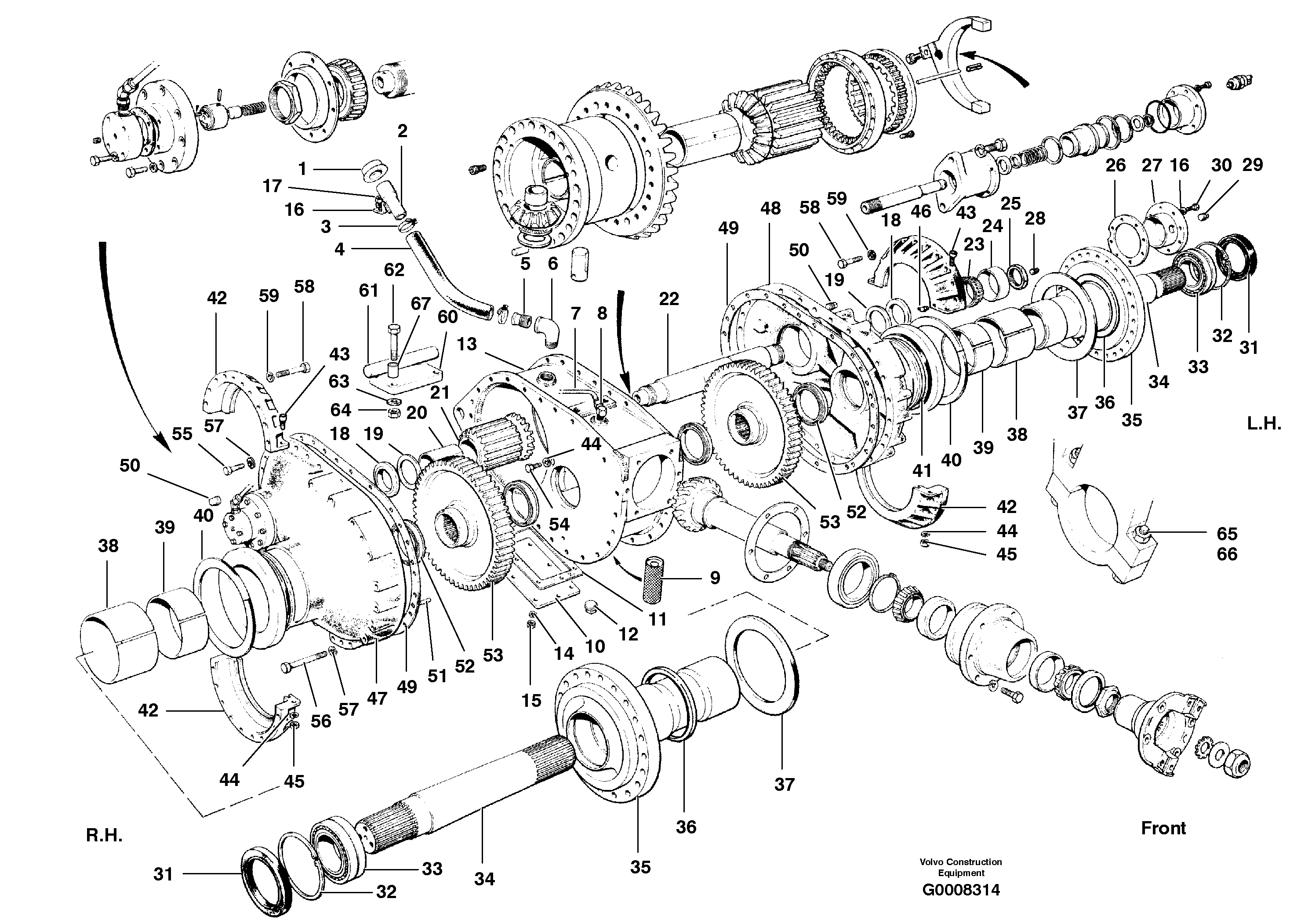 Spacer VOE12741513 VOLVO