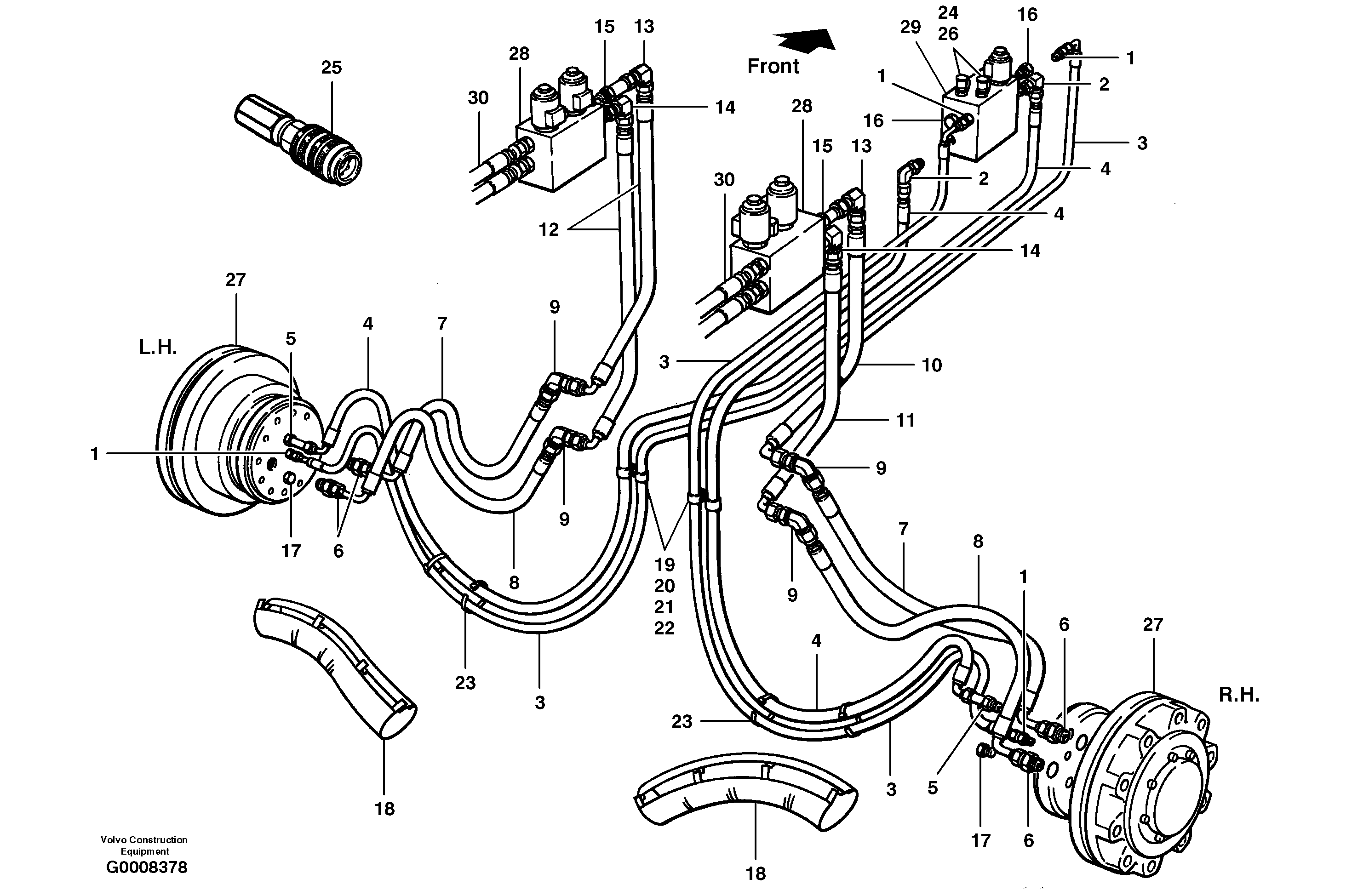 Nipple VOE12726814 VOLVO