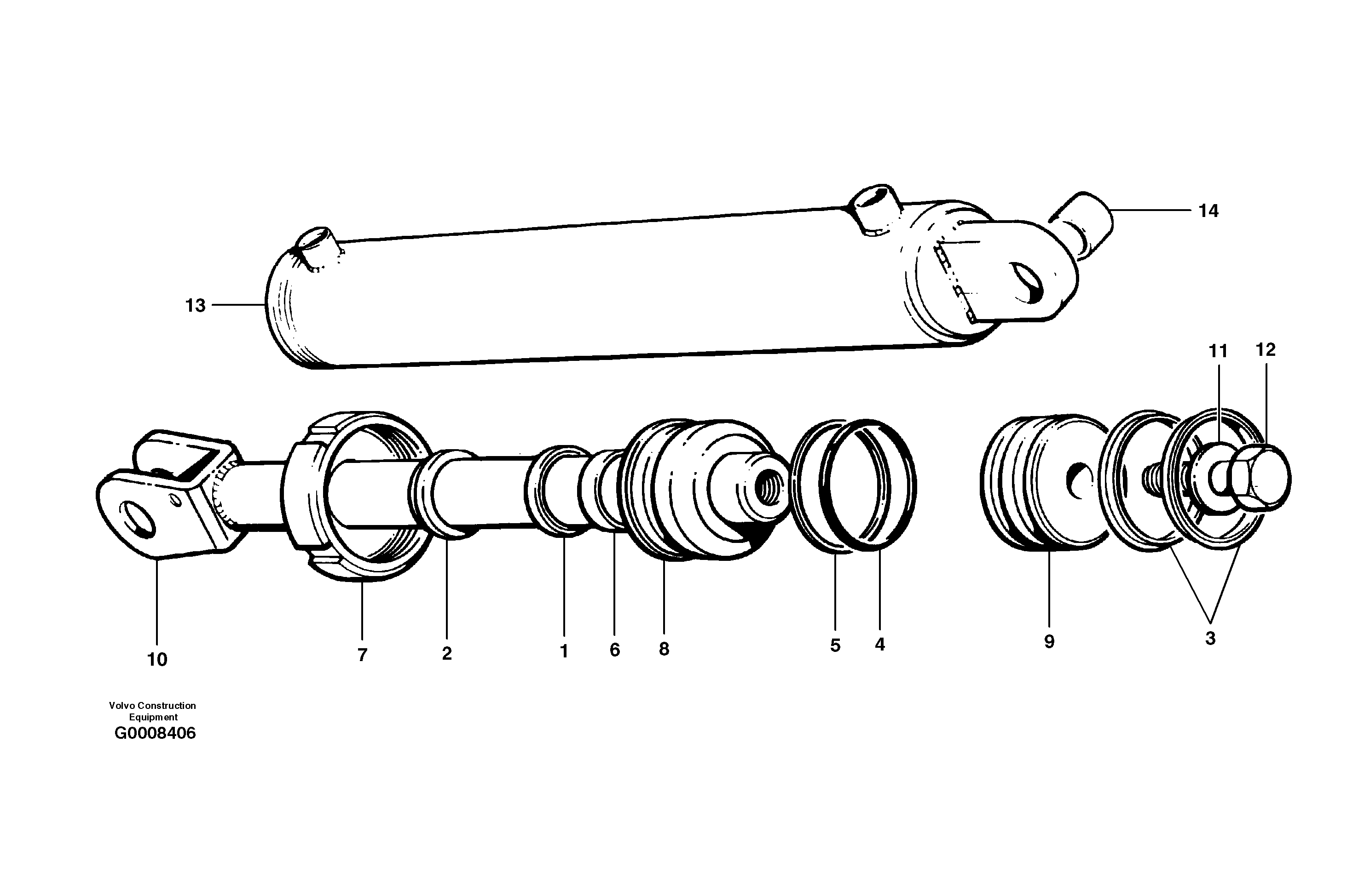 Bearing CH48342 VOLVO