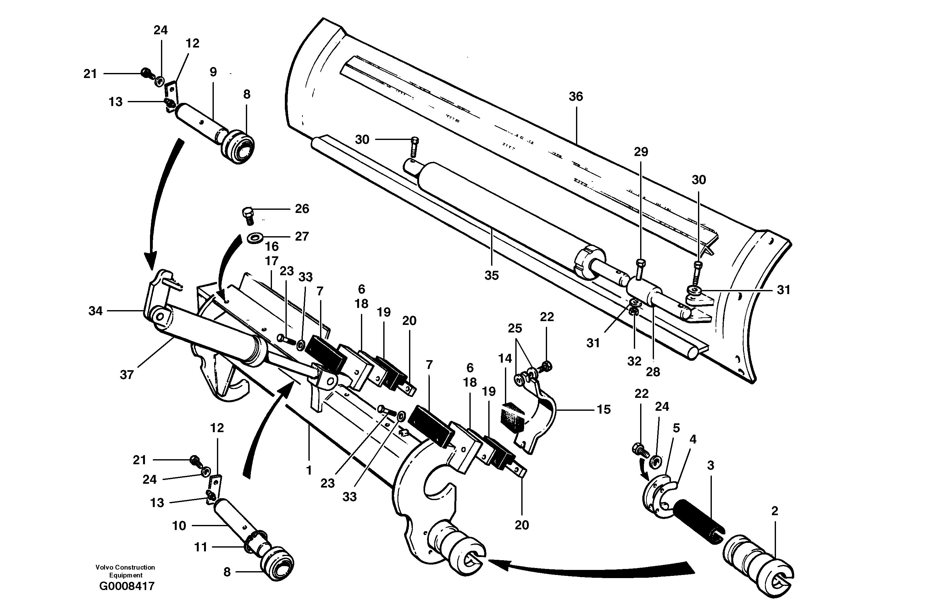 Hose assembly CH69285 VOLVO