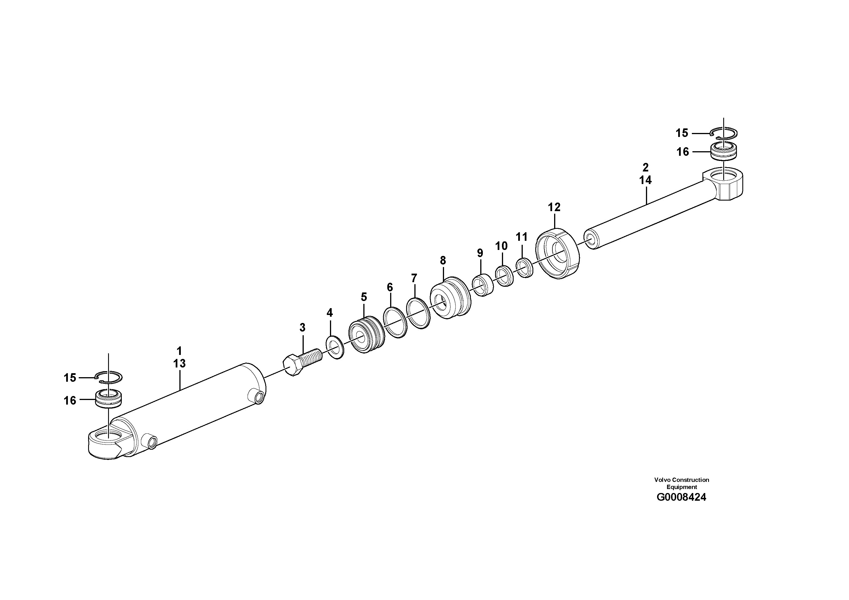 Repair Kit VOE12734836 VOLVO