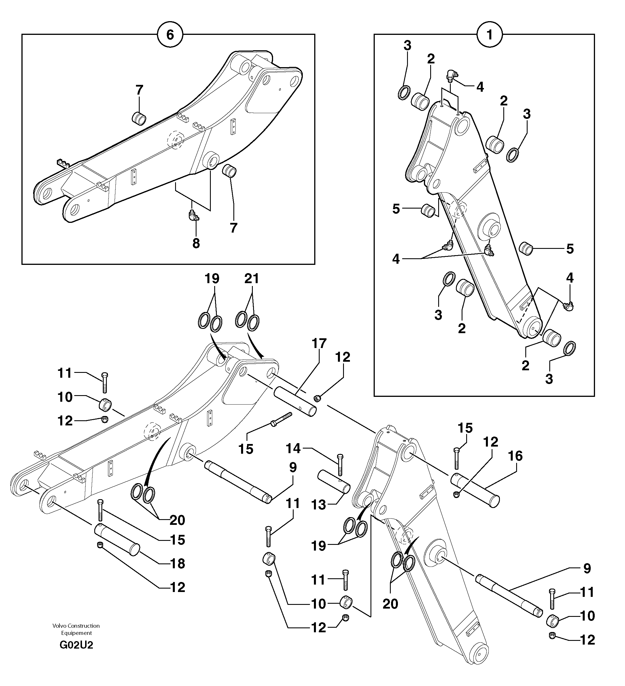 Stub Axle PJ3780179 VOLVO