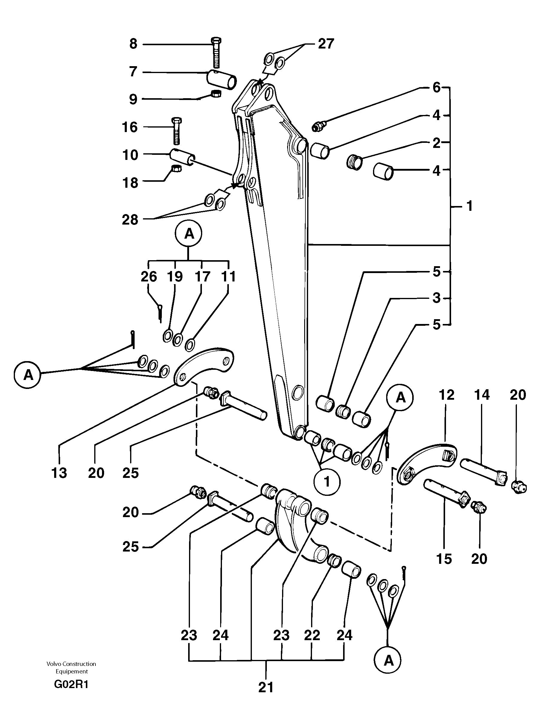 Spacer PJ3870084 VOLVO