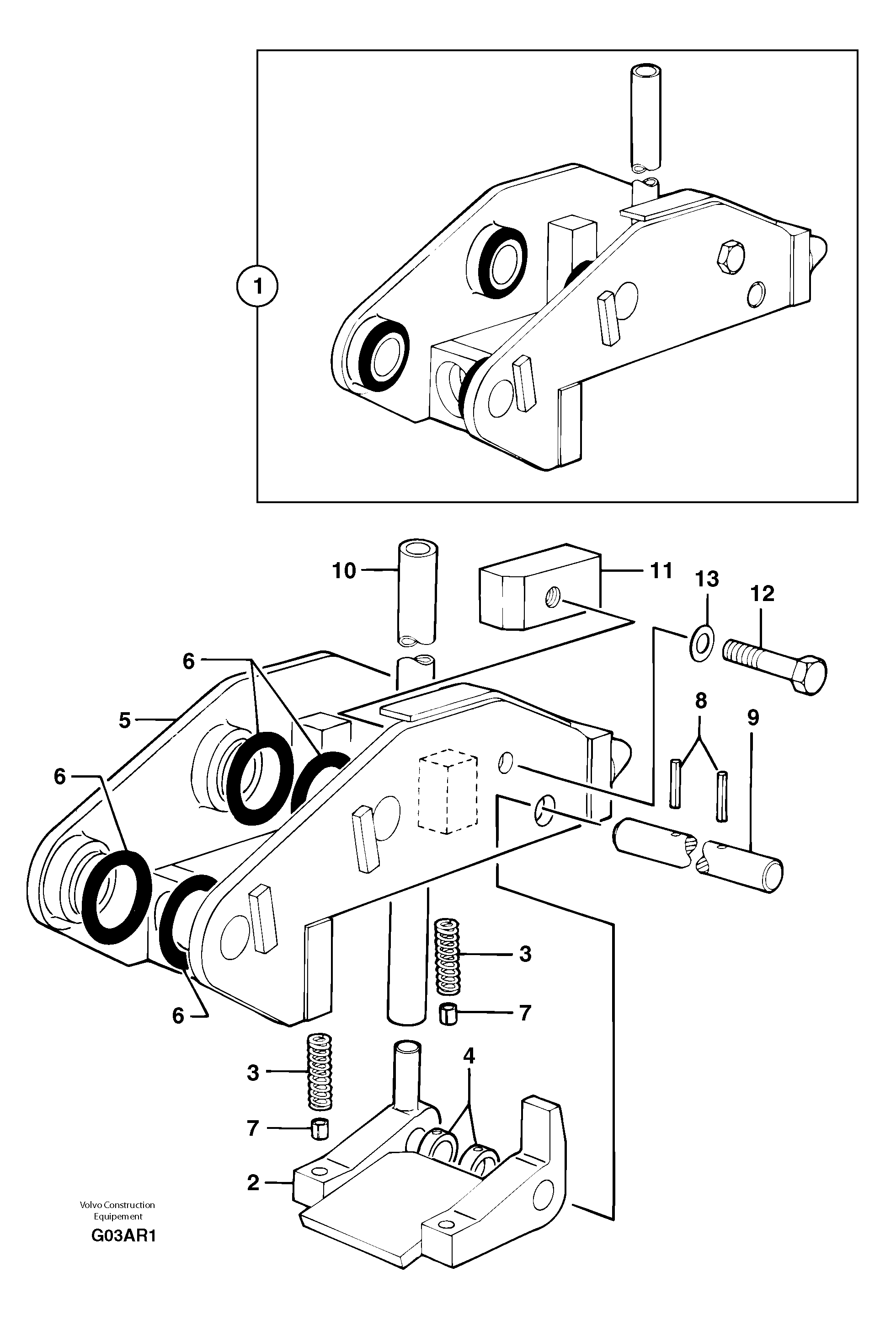 Press.limiting valve PJ6660080 VOLVO