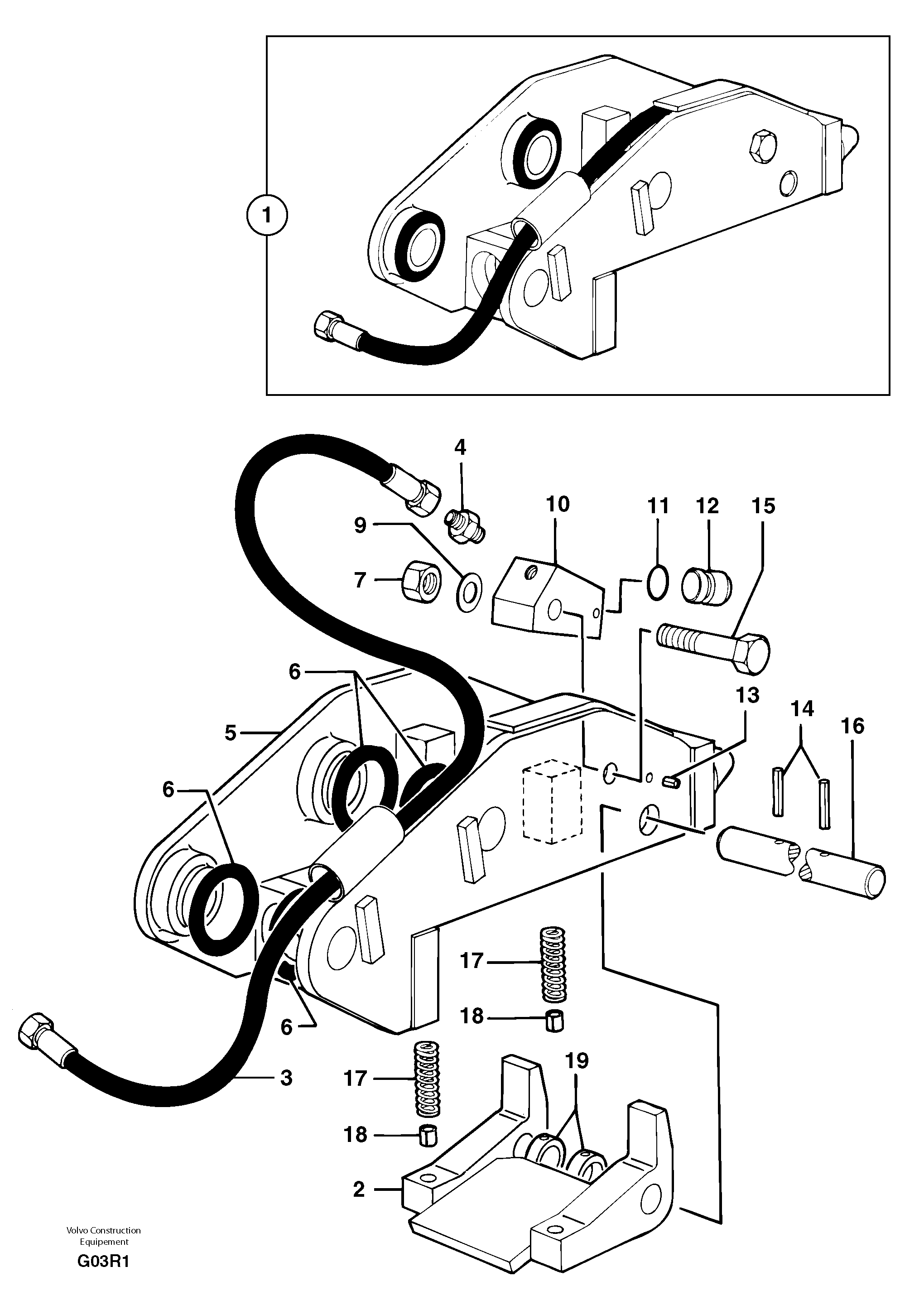 Insulating plate PJ6660089 VOLVO