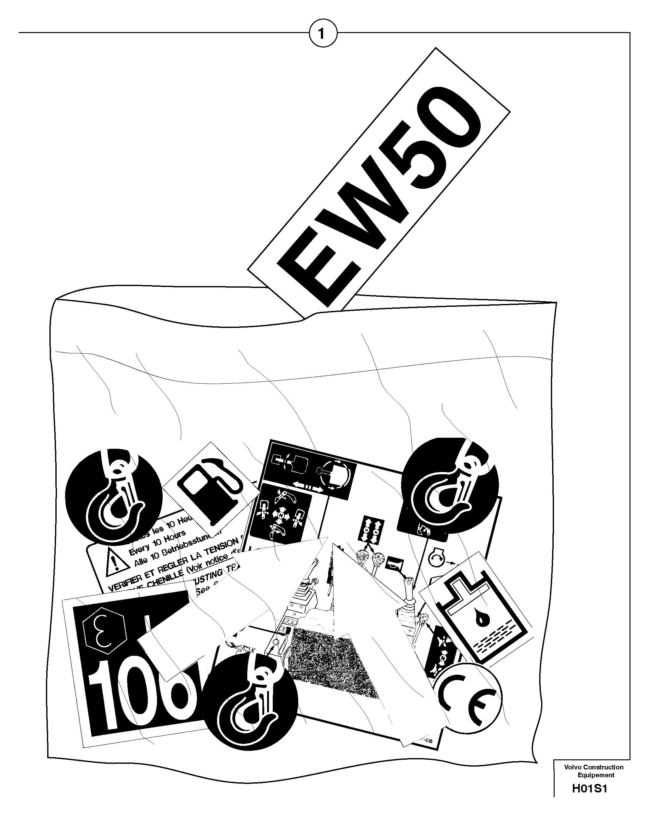 Adhesive (kit) PJ6810076 VOLVO