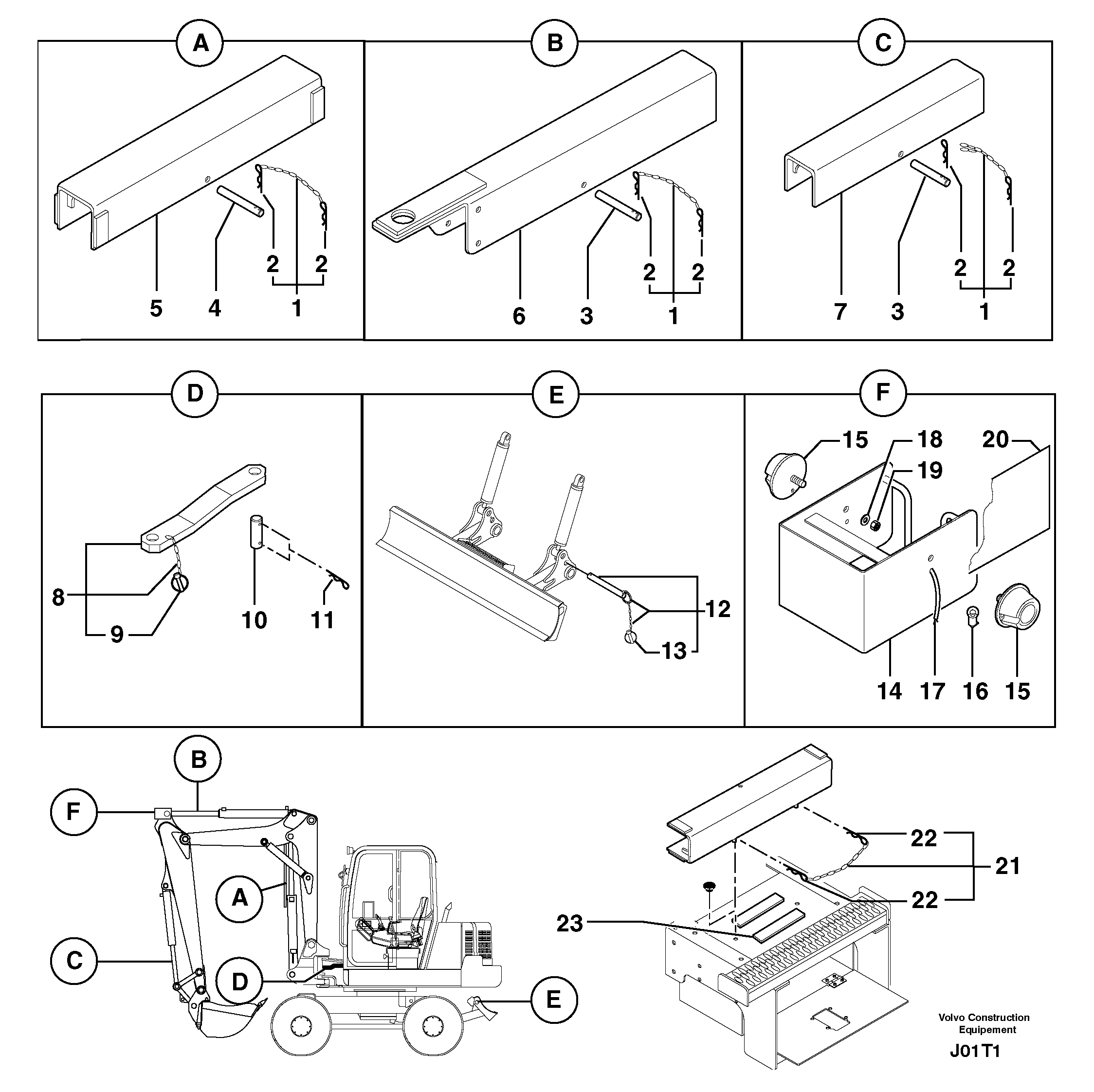 Stub Axle PJ3760091 VOLVO