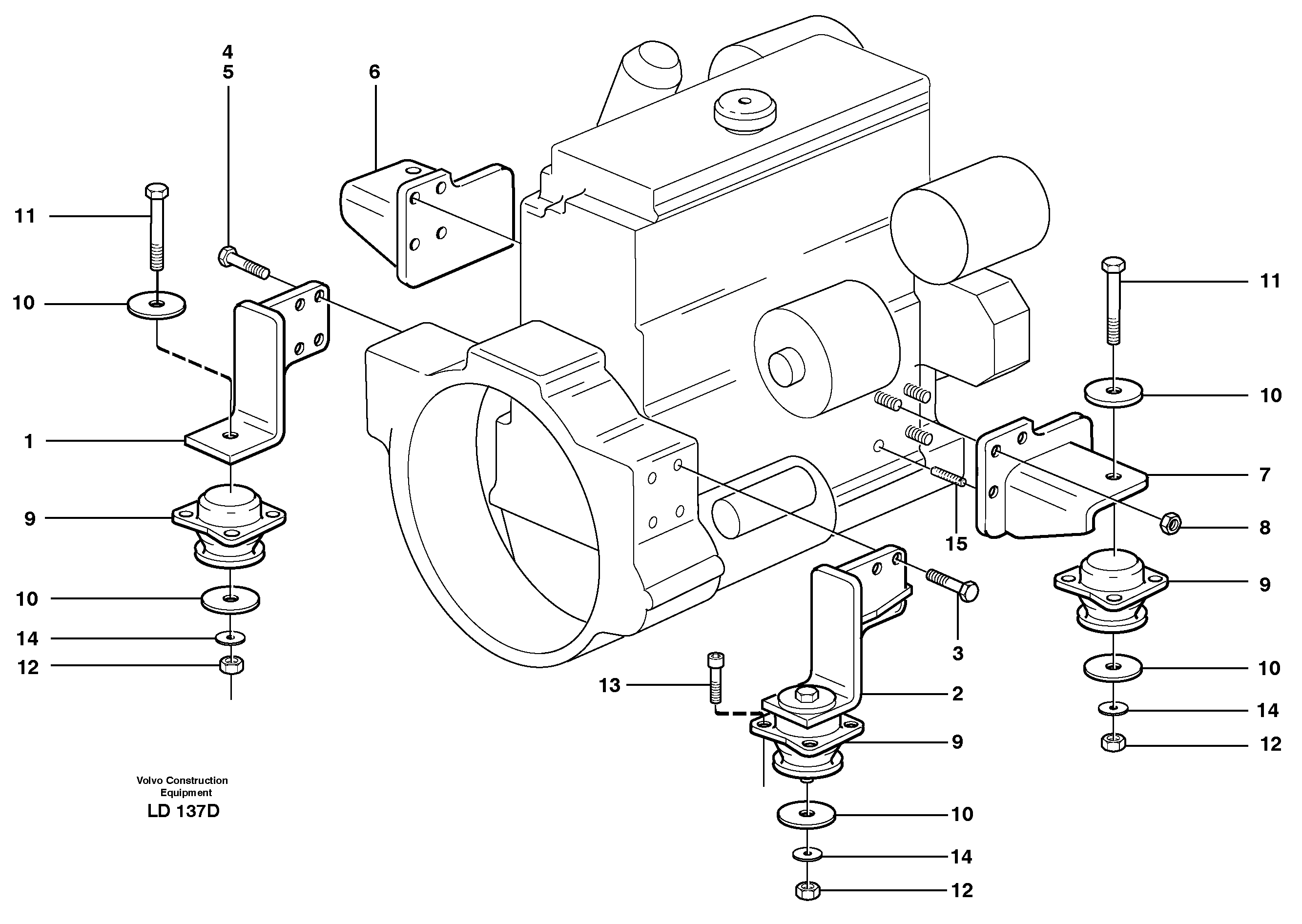 Valve stop VOE14371995 VOLVO