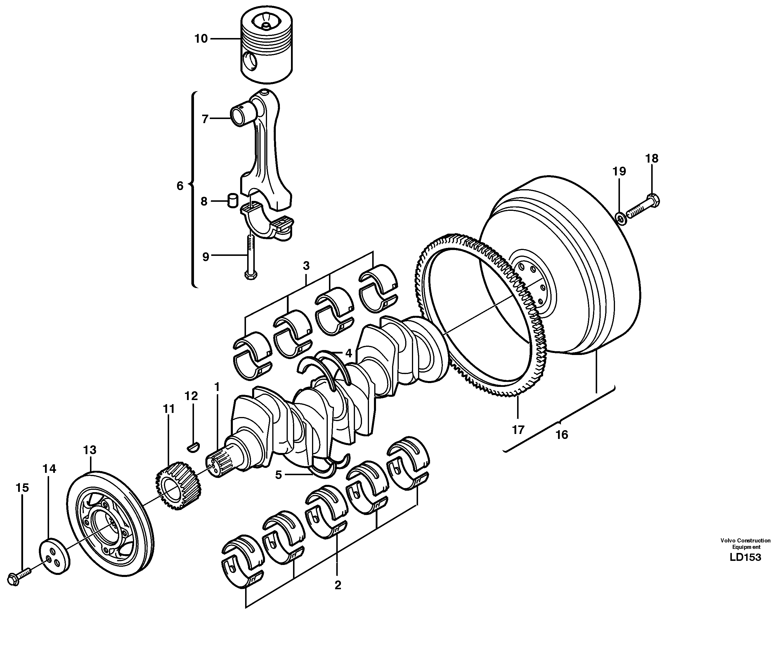 Fitting Lh VOE11705274 VOLVO