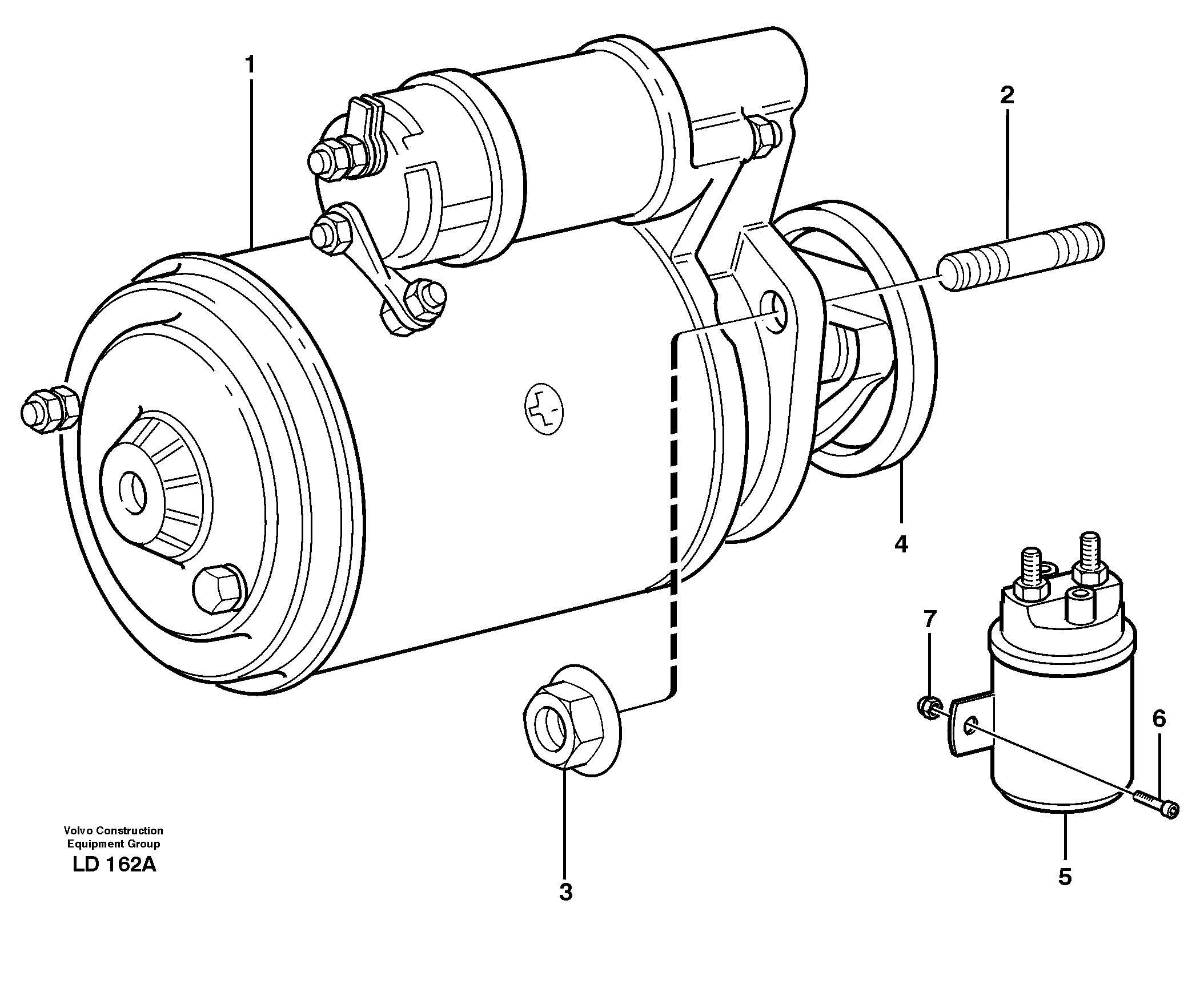 Partition wall VOE14371021 VOLVO