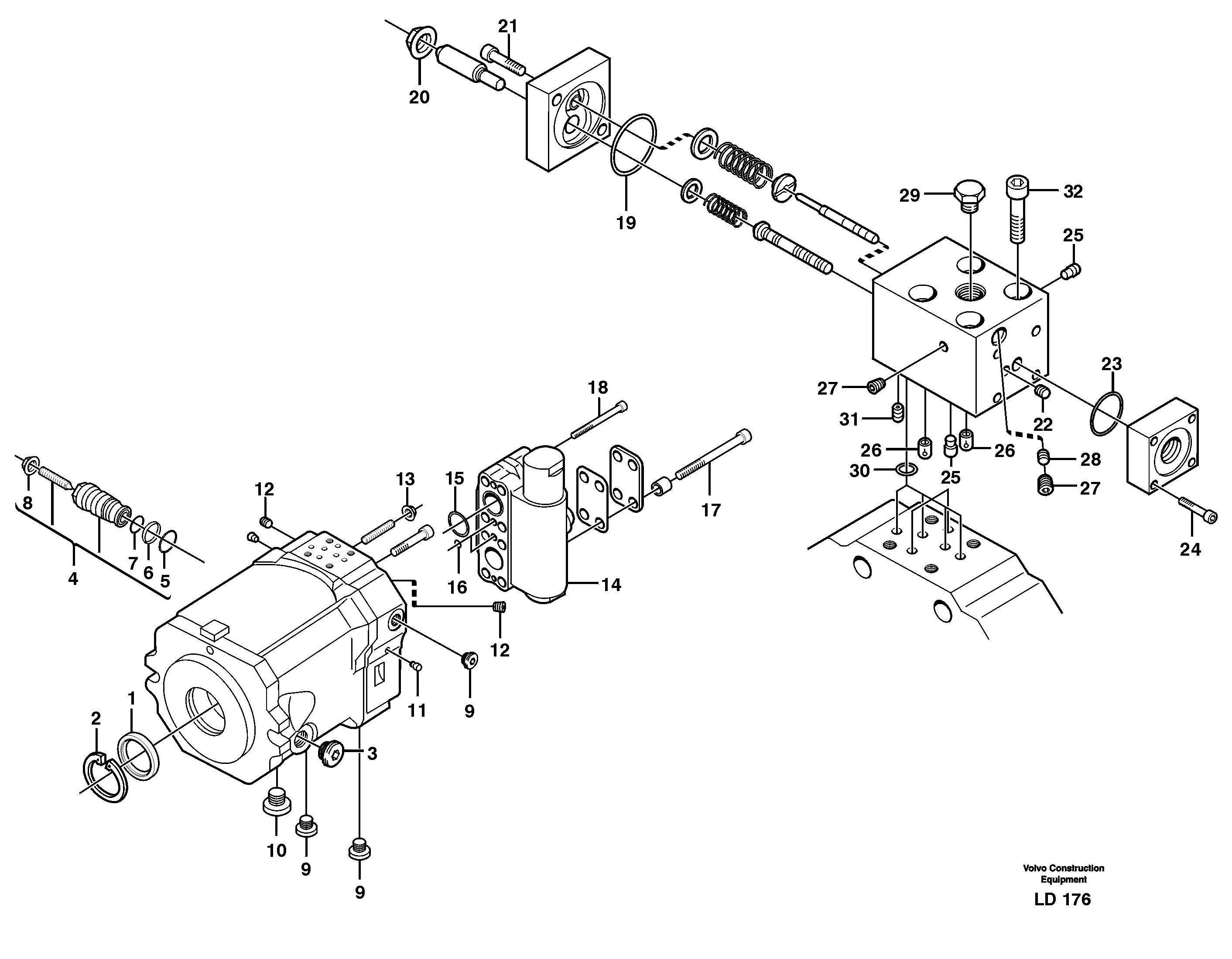 Opr Cylinder VOE14370705 VOLVO