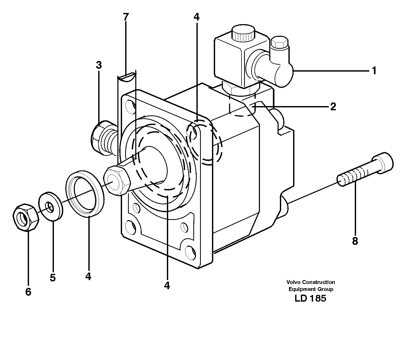Fresh Air Fan VOE14371617 VOLVO