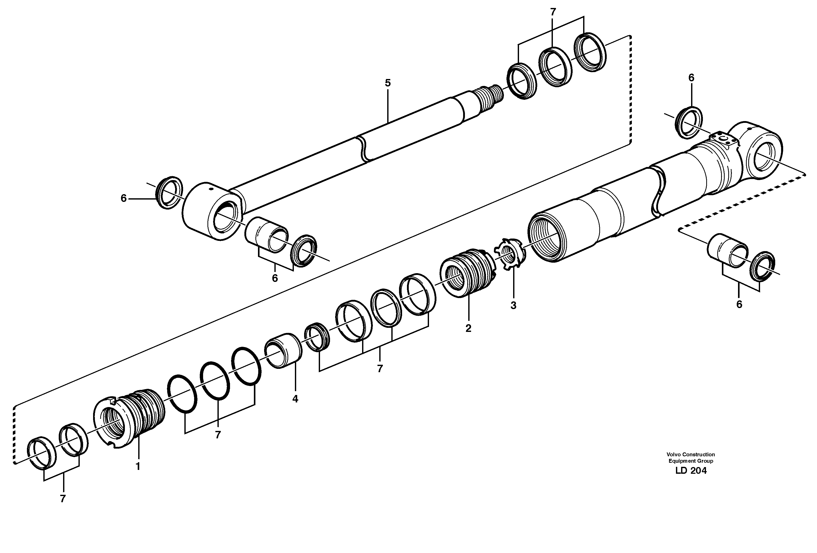 Damper VOE11705693 VOLVO