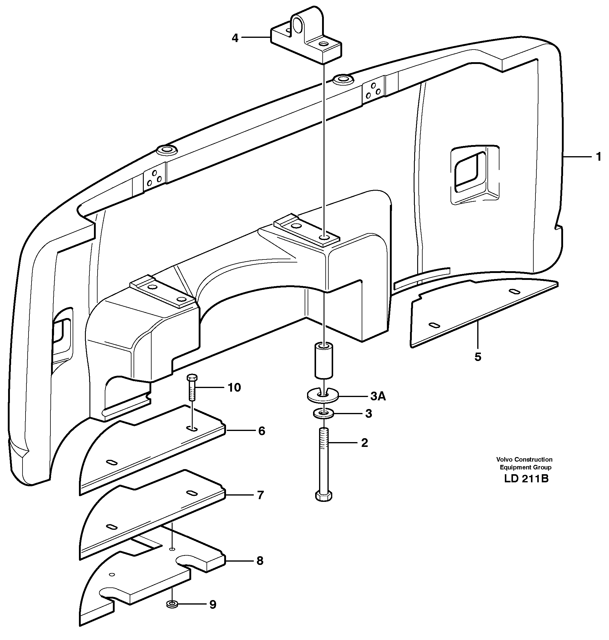 Insulation VOE14372330 VOLVO