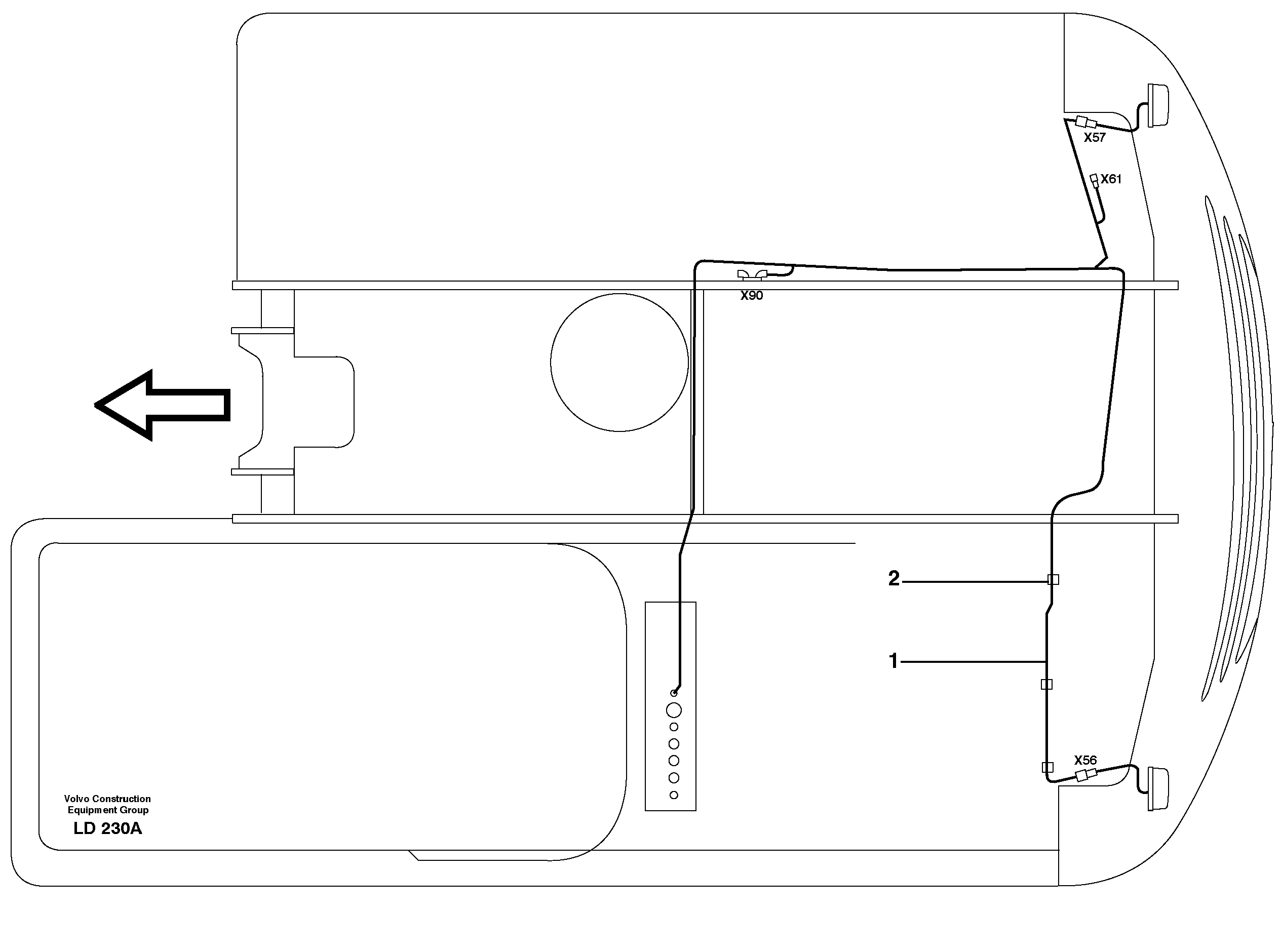 Copper Mallet VOE14378605 VOLVO
