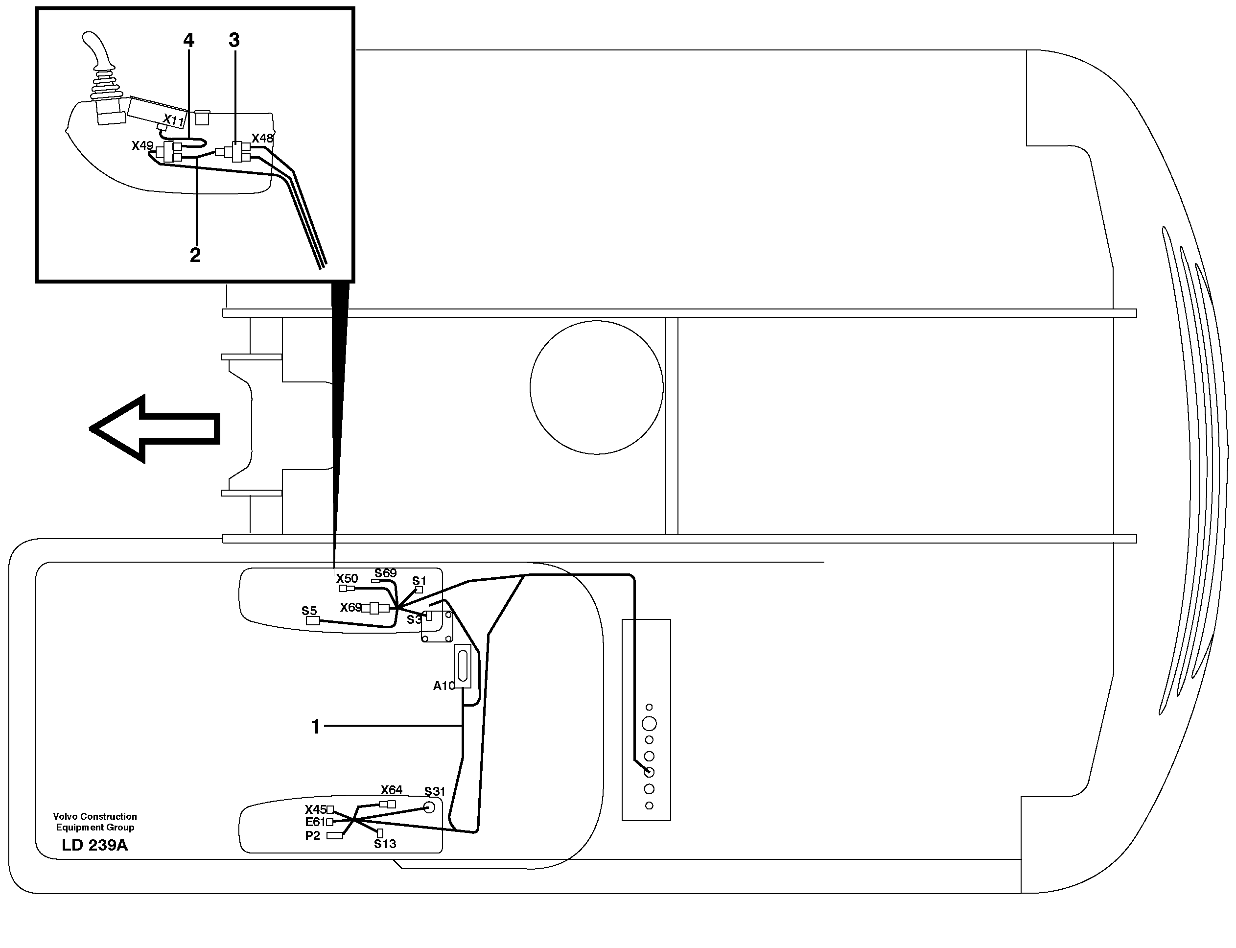 Cable harness VOE14378956 VOLVO