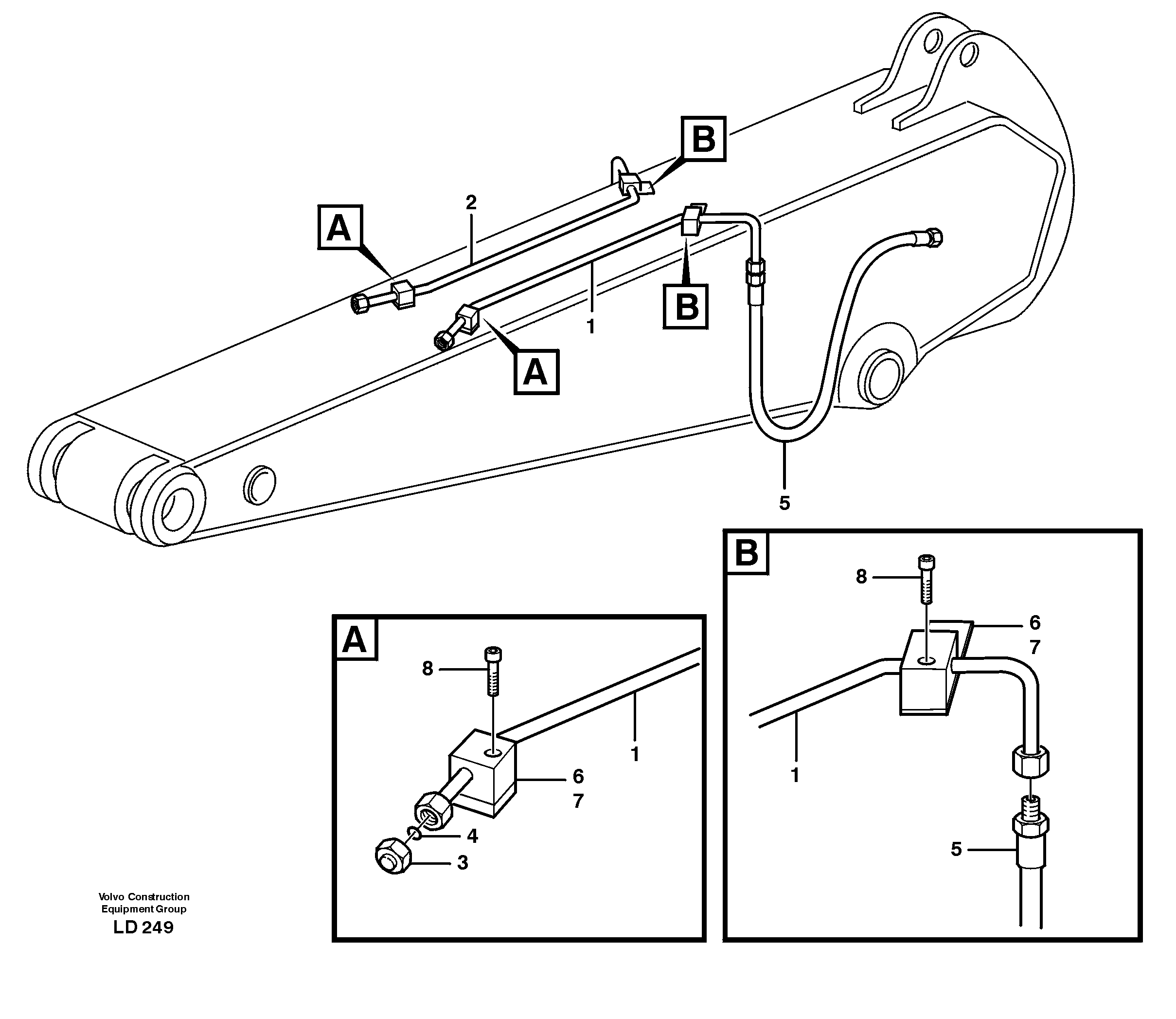 Tube Assembly VOE14371803 VOLVO