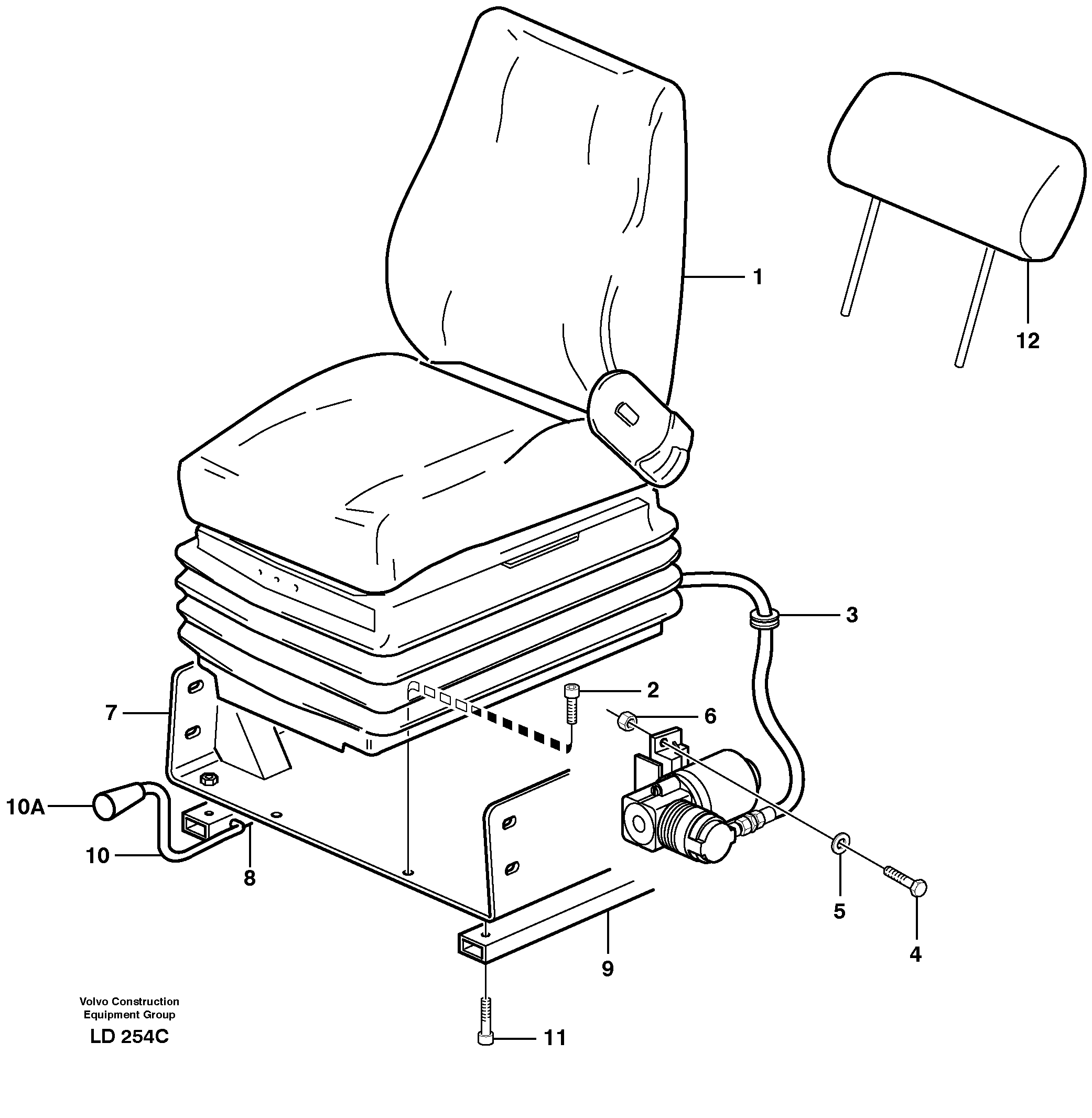 Main Bearing VOE14372011 VOLVO