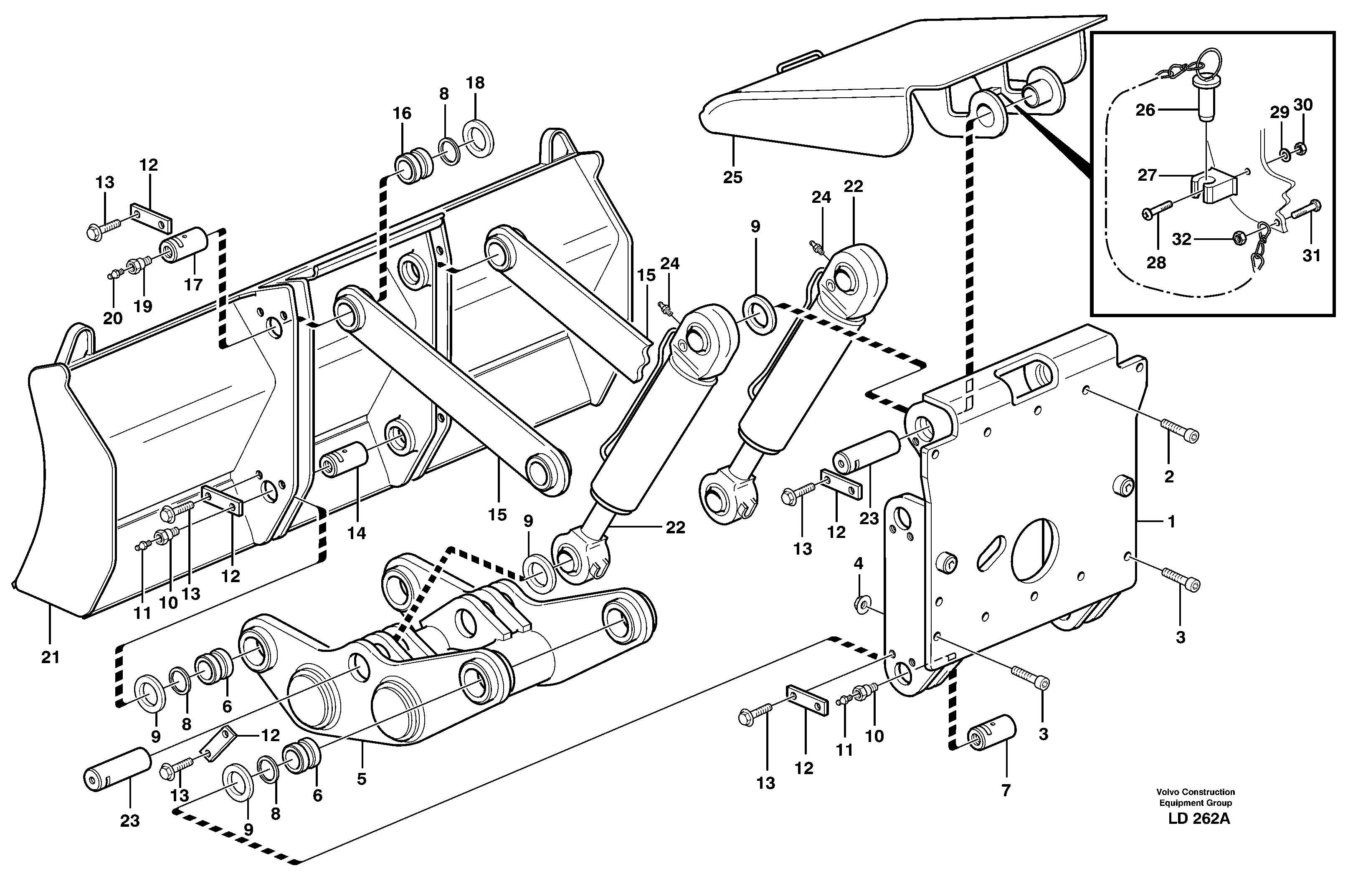 Clip VOE14372025 VOLVO