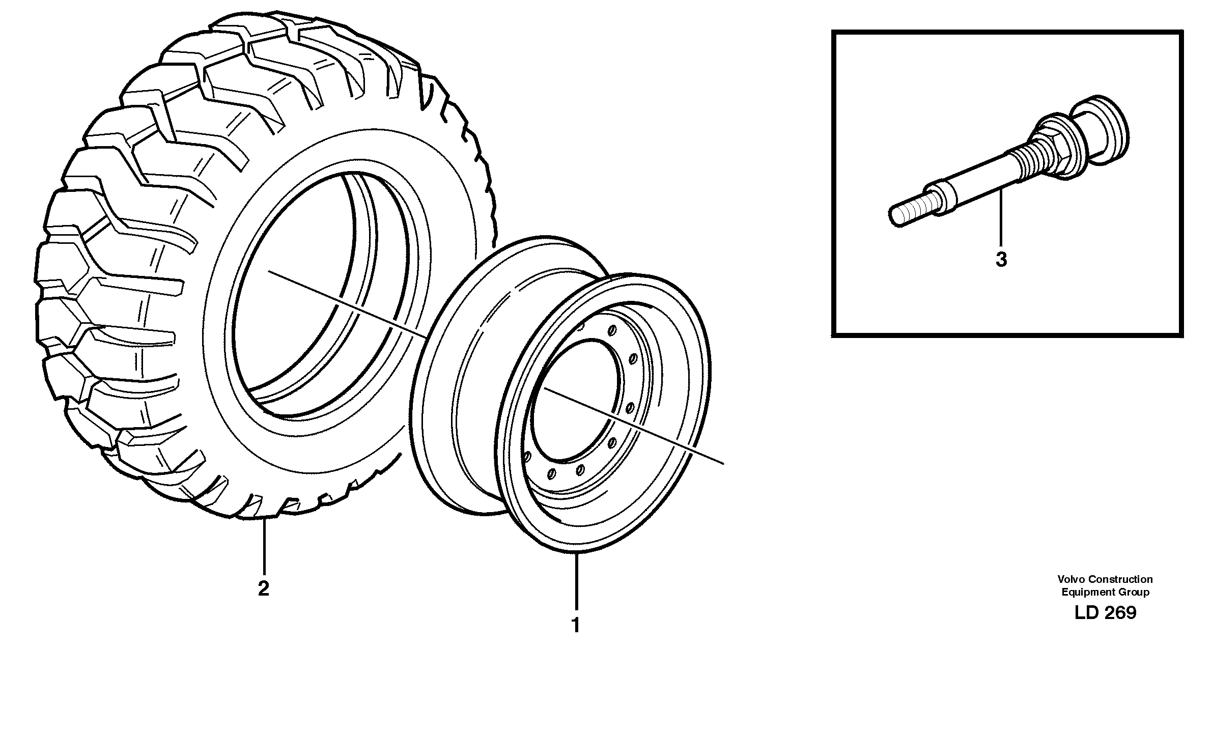 Mn Bearing Part VOE14302958 VOLVO