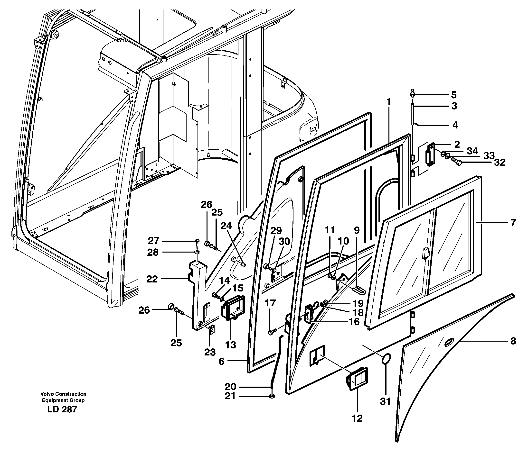 Плавающее положение VOE11706356 VOLVO