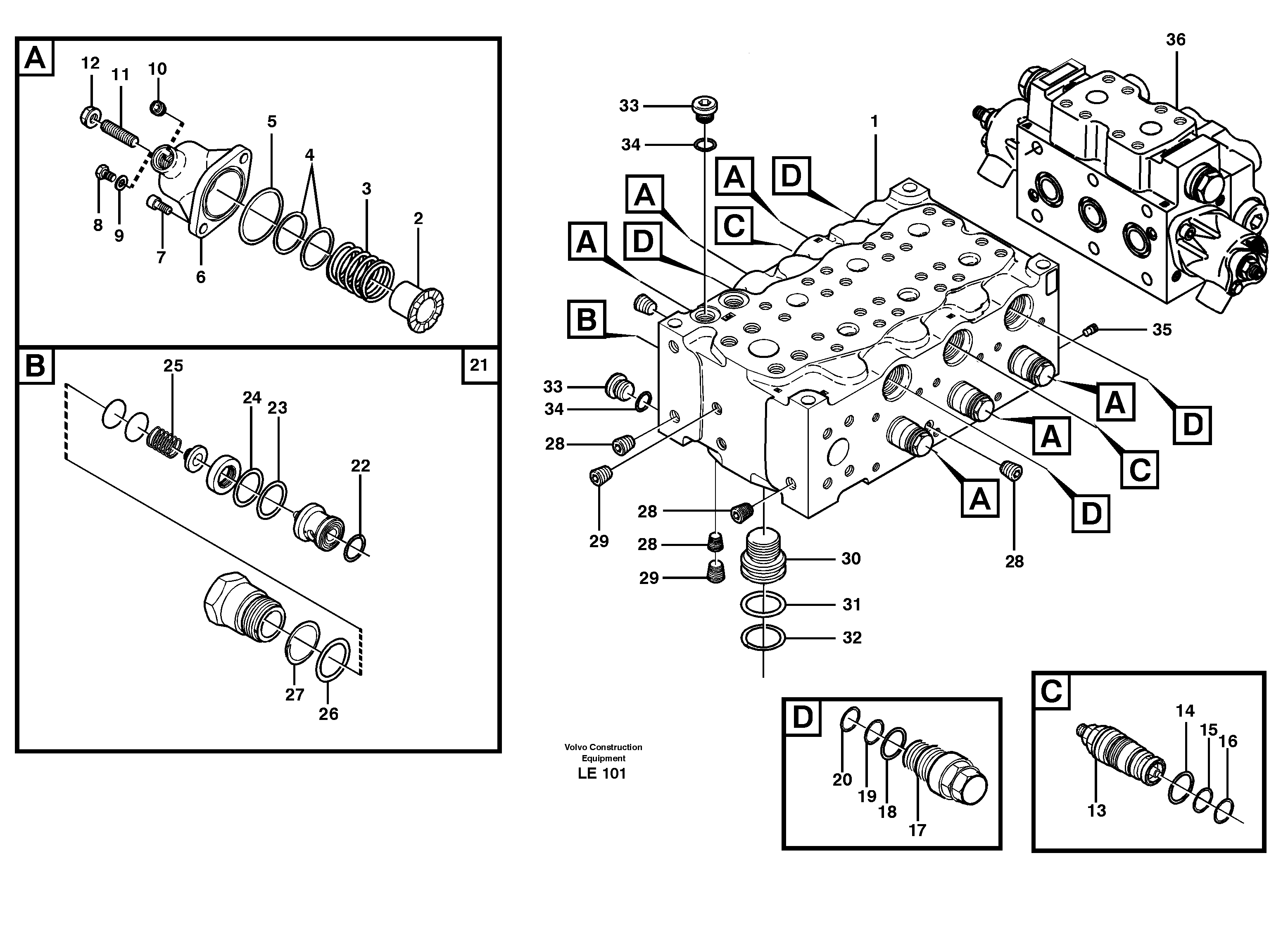 Приборы VOE14371997 VOLVO