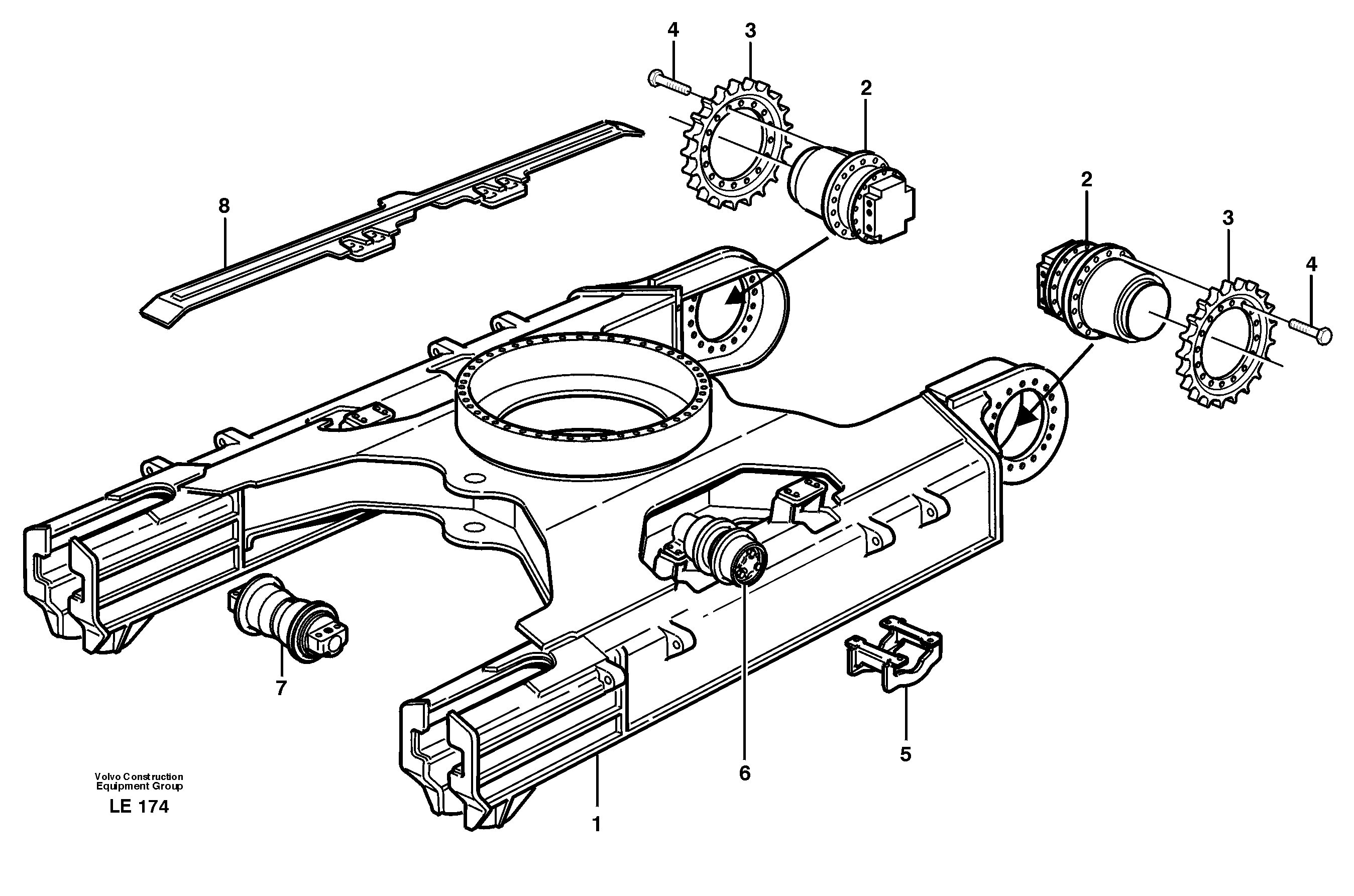 Retaining Strap VOE14370177 VOLVO