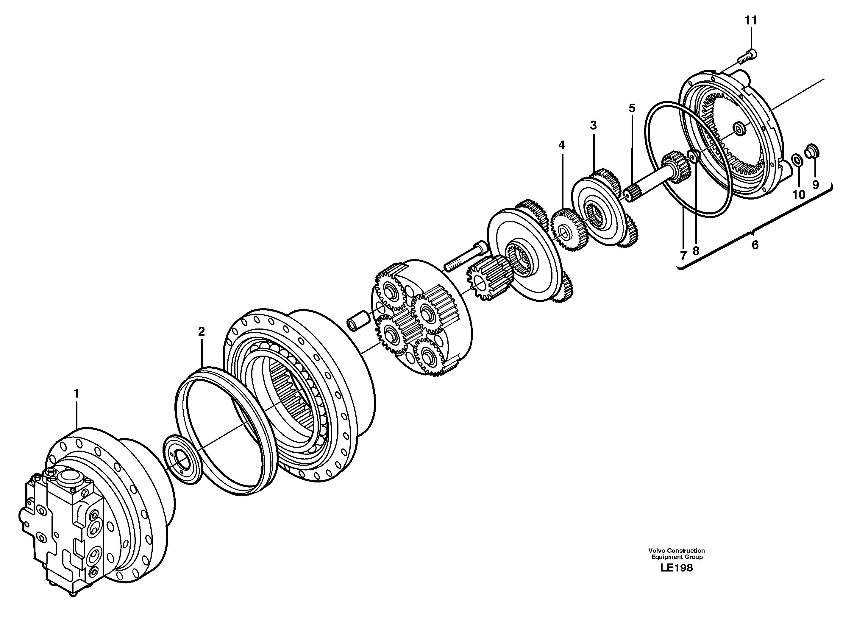 Opr Cylinder VOE14370176 VOLVO