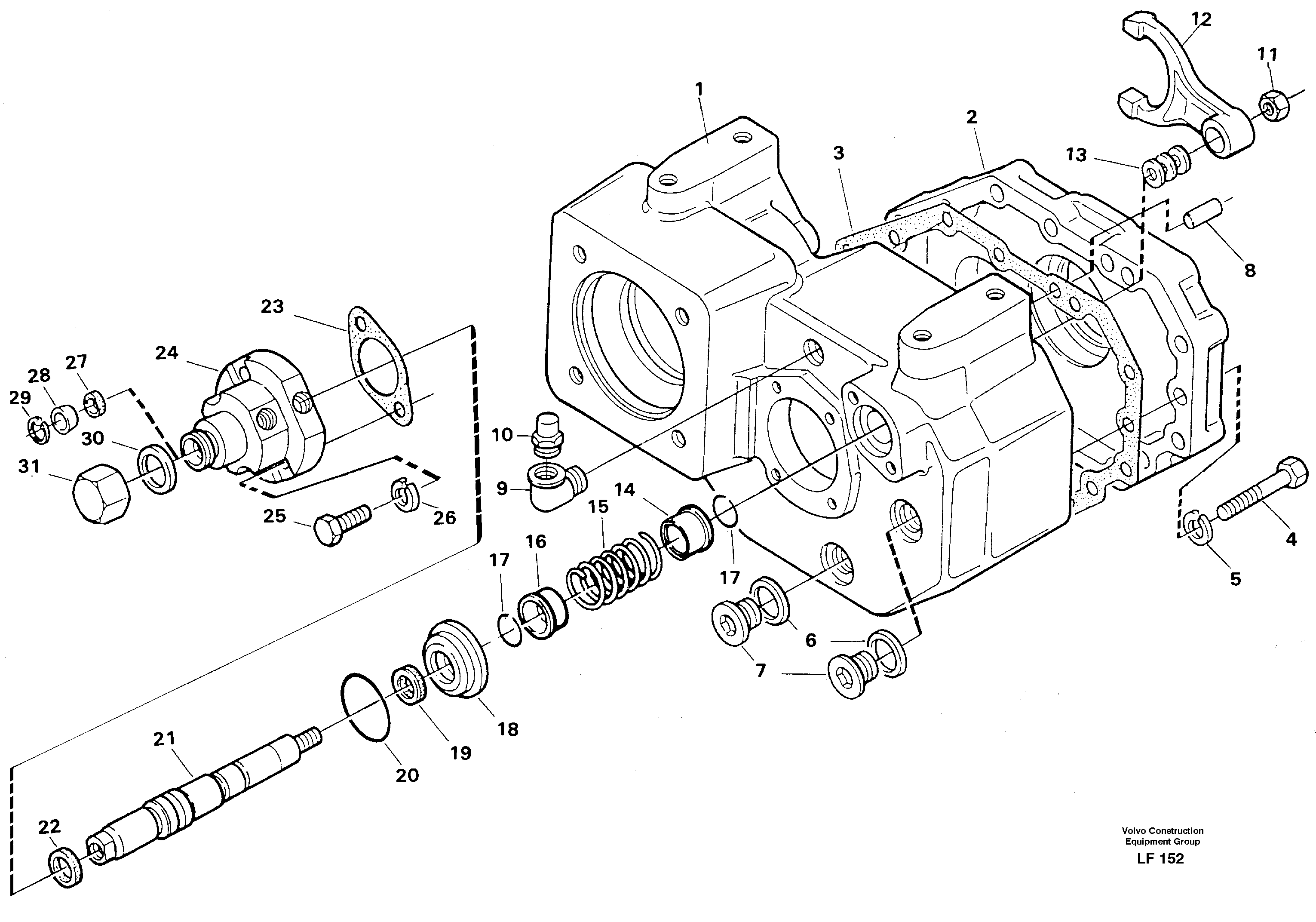 Valve VOE14025927 VOLVO