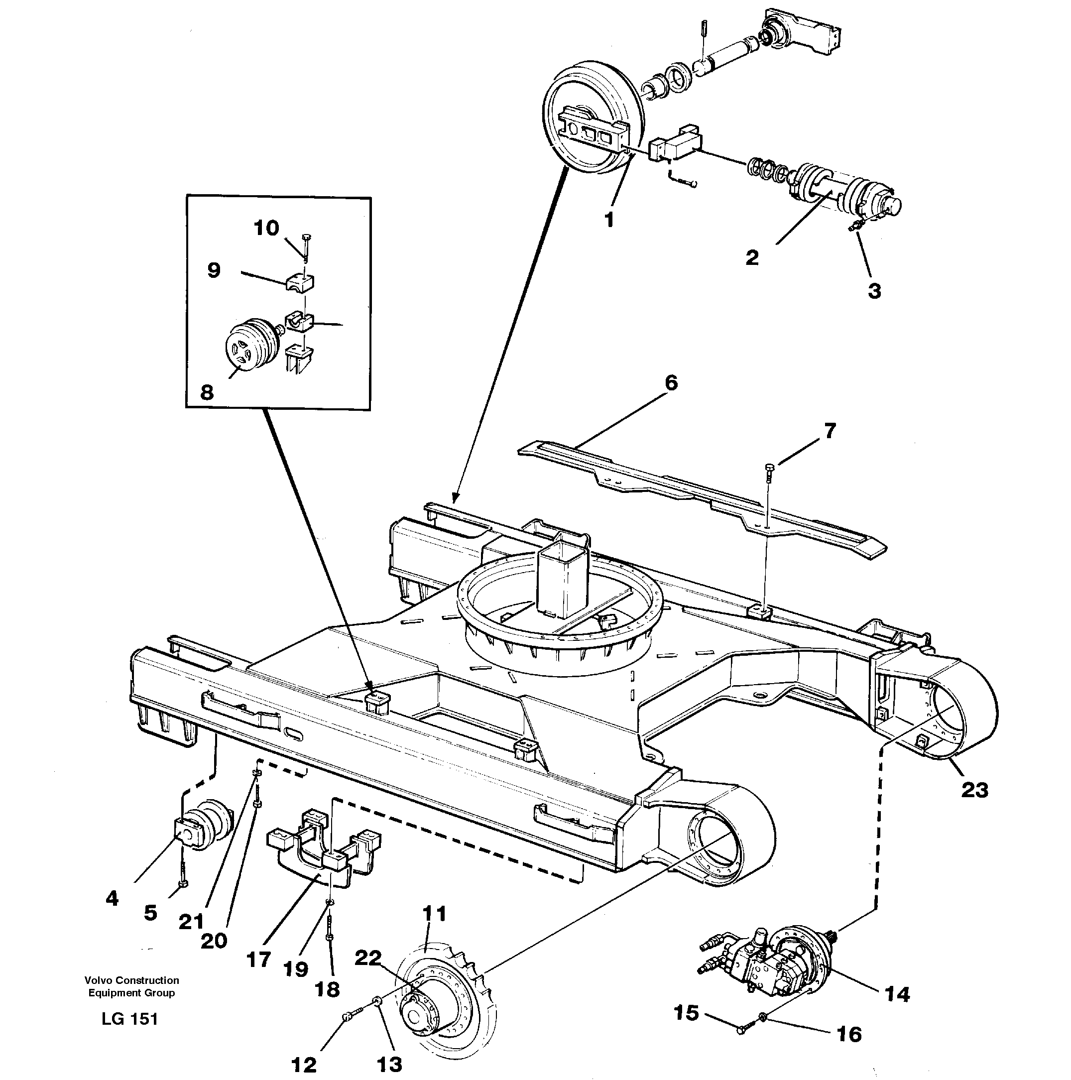 For upper engine part VOE14023354 VOLVO