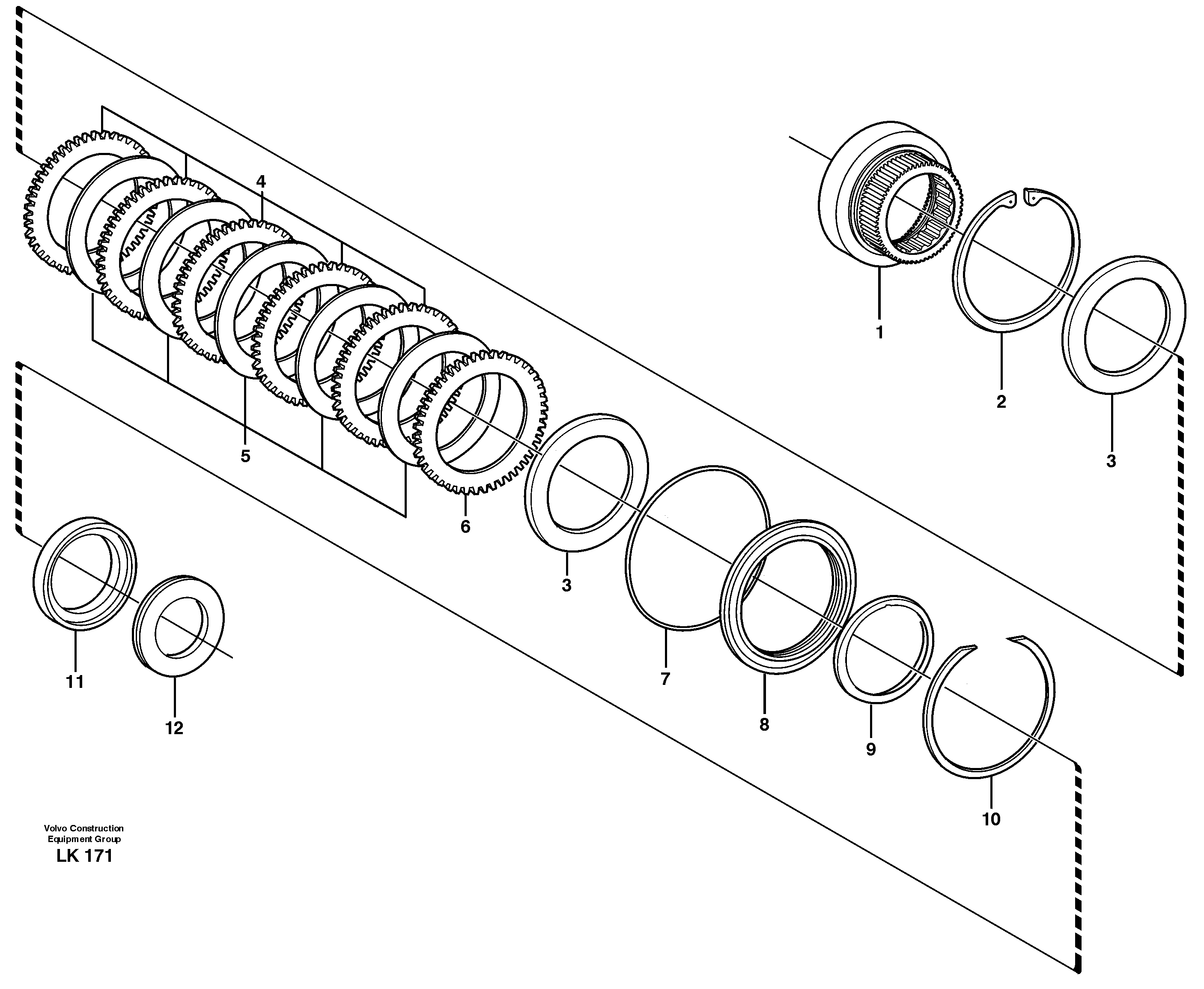 Protecting plate VOE11706754 VOLVO