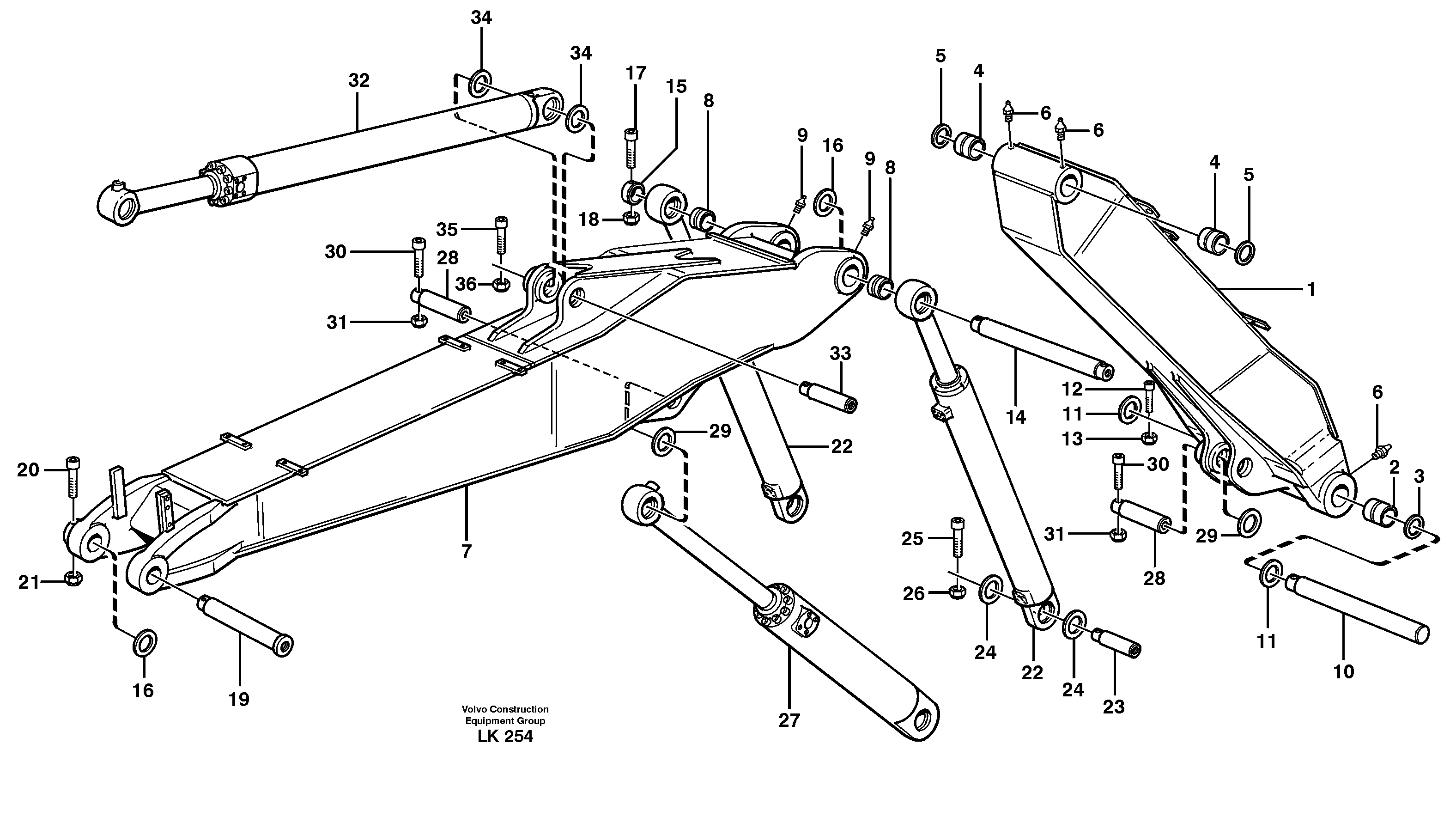 Pressure reservoir VOE14372173 VOLVO