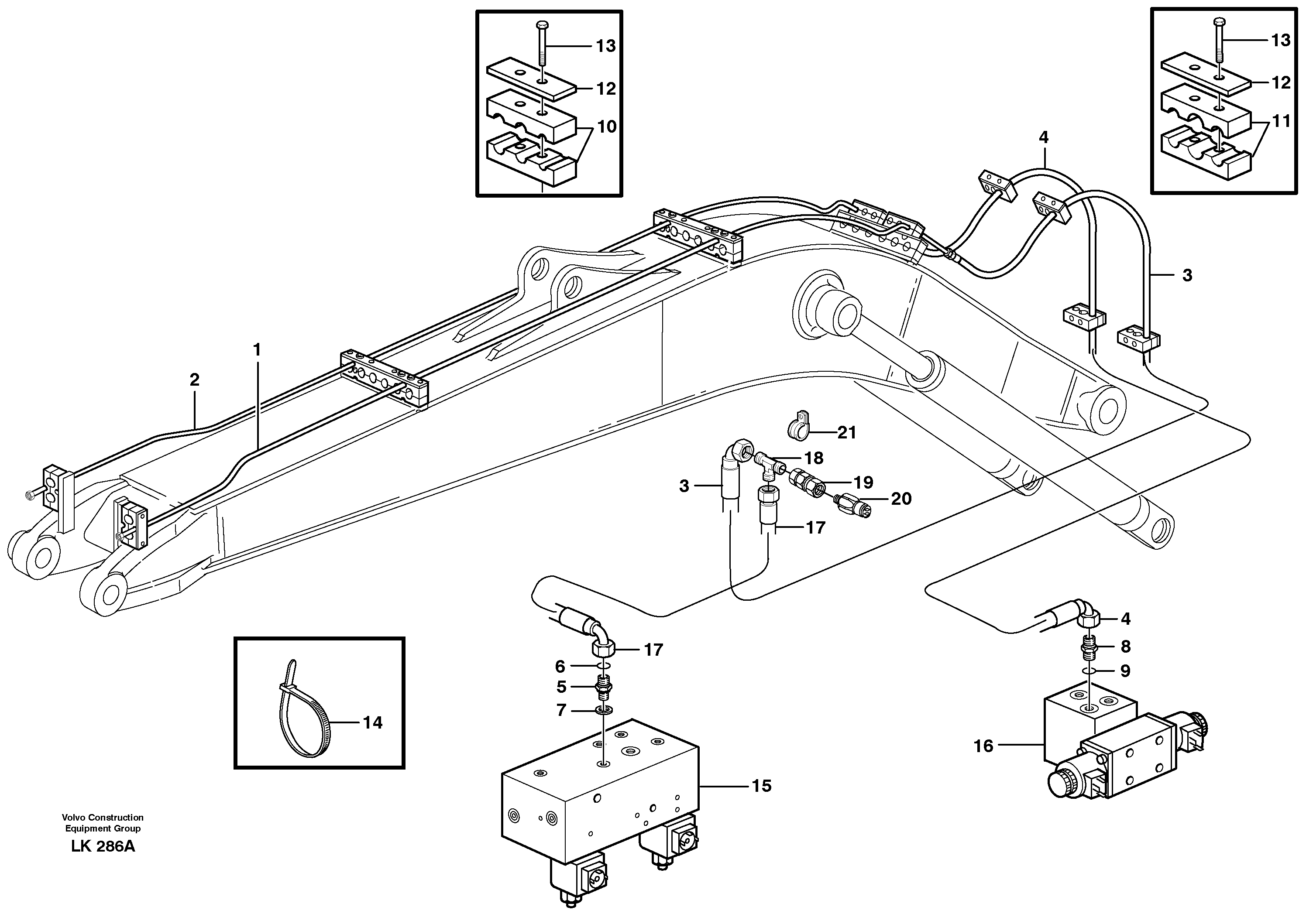 Fuel miser valve VOE14346882 VOLVO