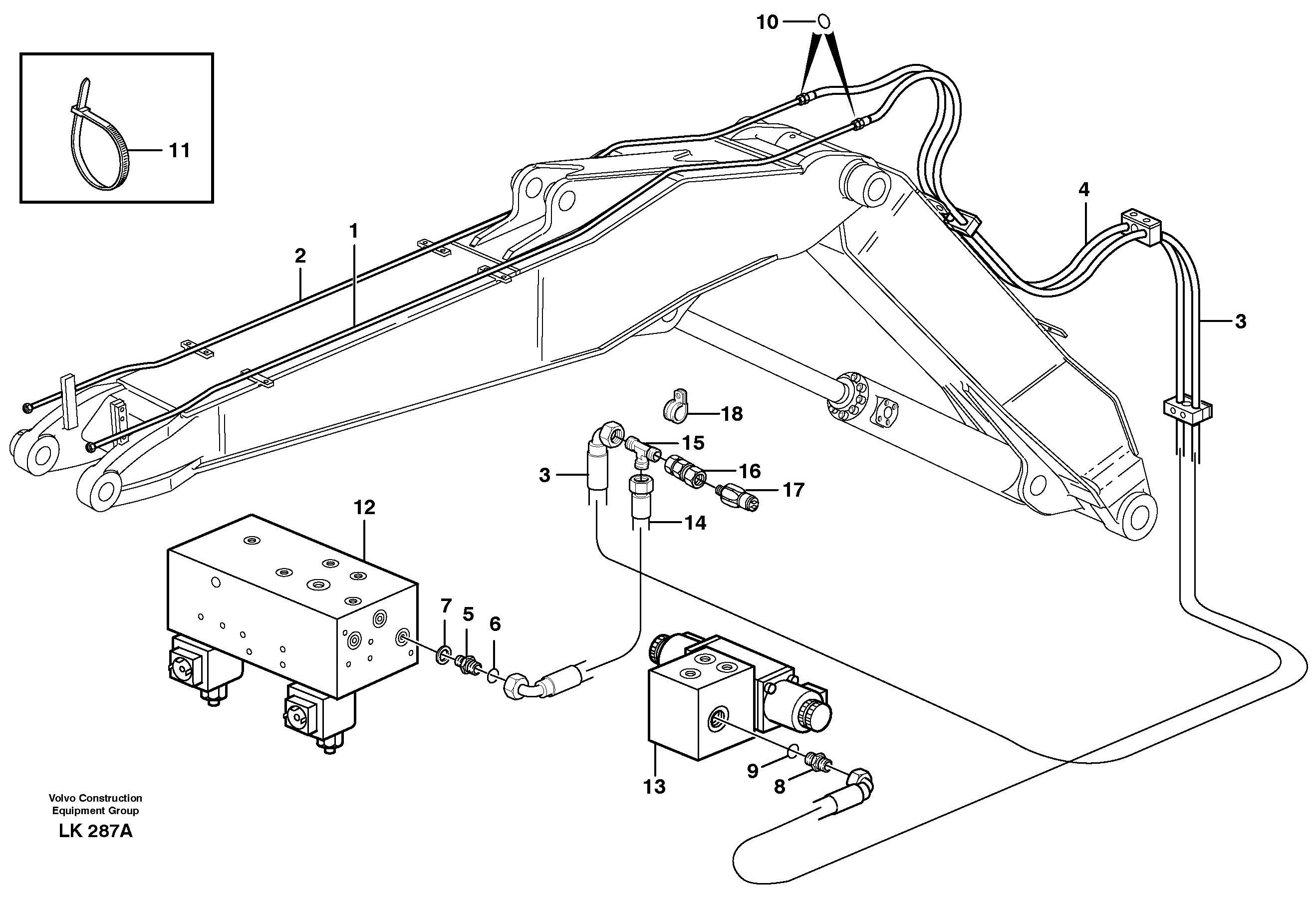 Tube Assembly VOE14346814 VOLVO
