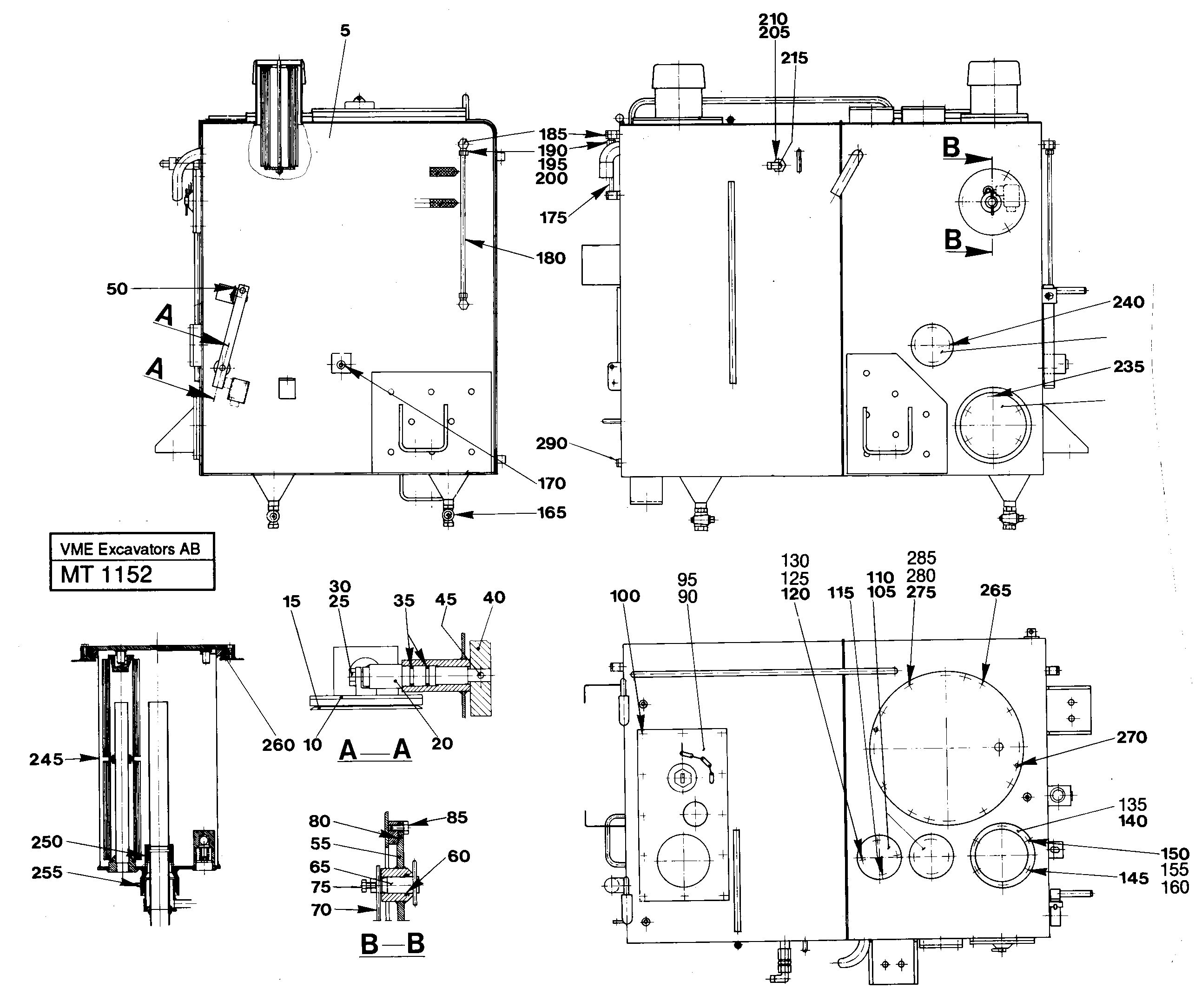 Bearing Spindle VOE14044606 VOLVO