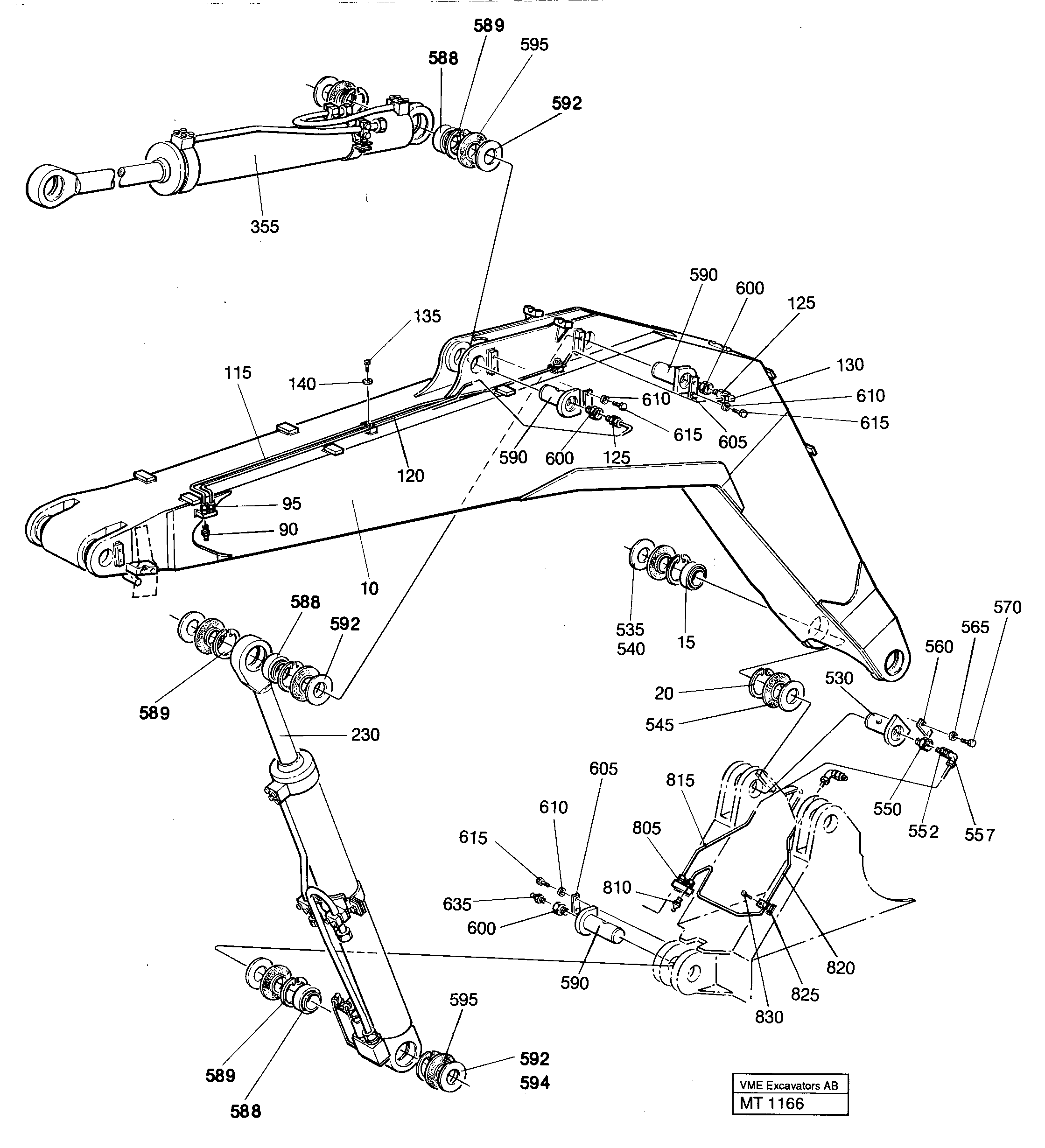 Tube Clamp VOE14083792 VOLVO