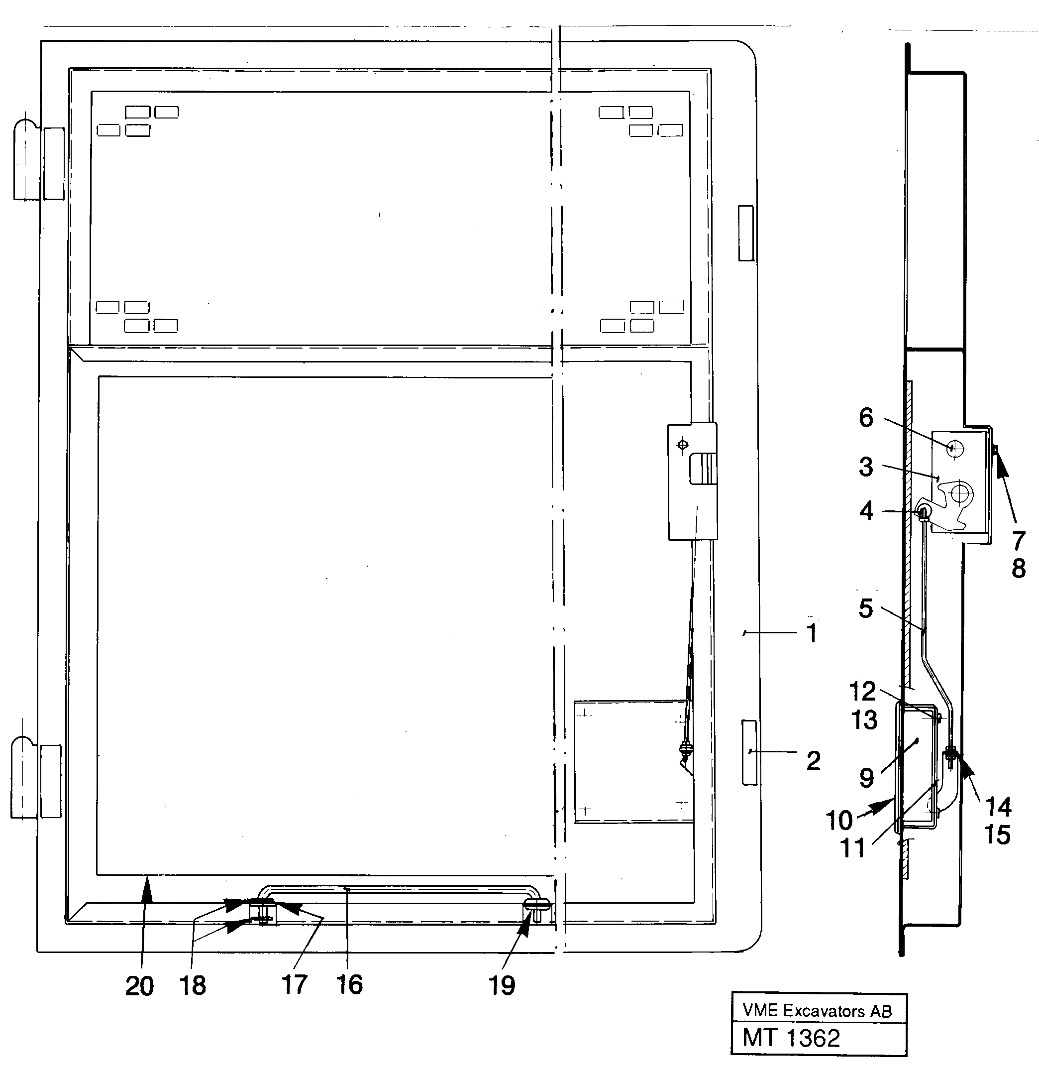Insulating Mat VOE14084436 VOLVO